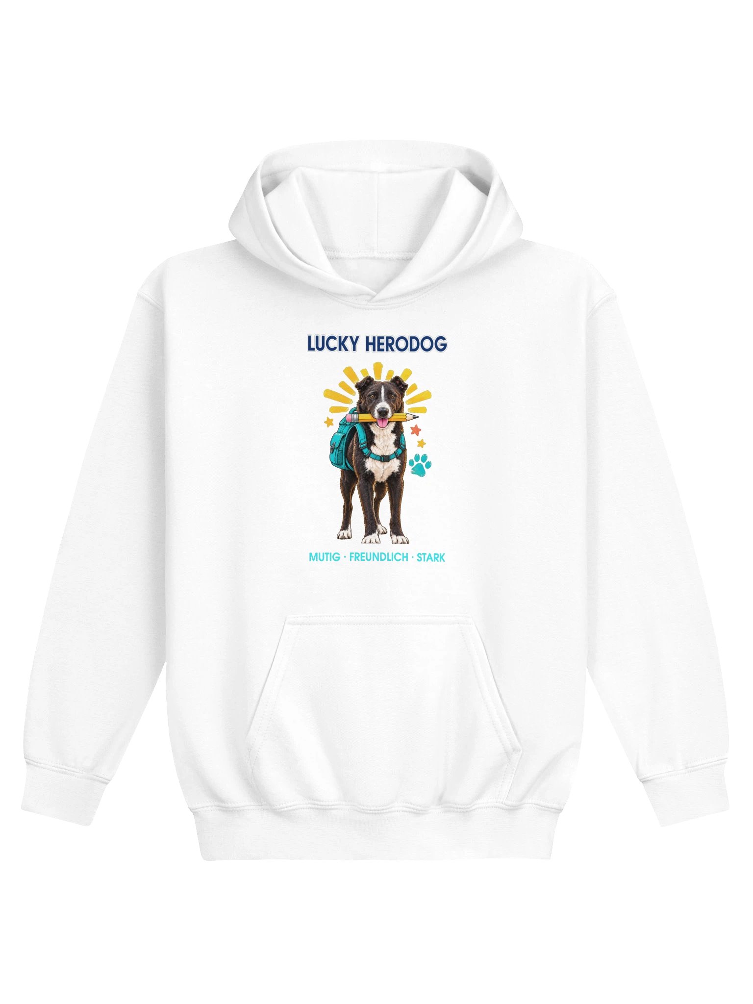 DogKids Schulanfänger Hoodie – Lucky HeroDog product image (1)