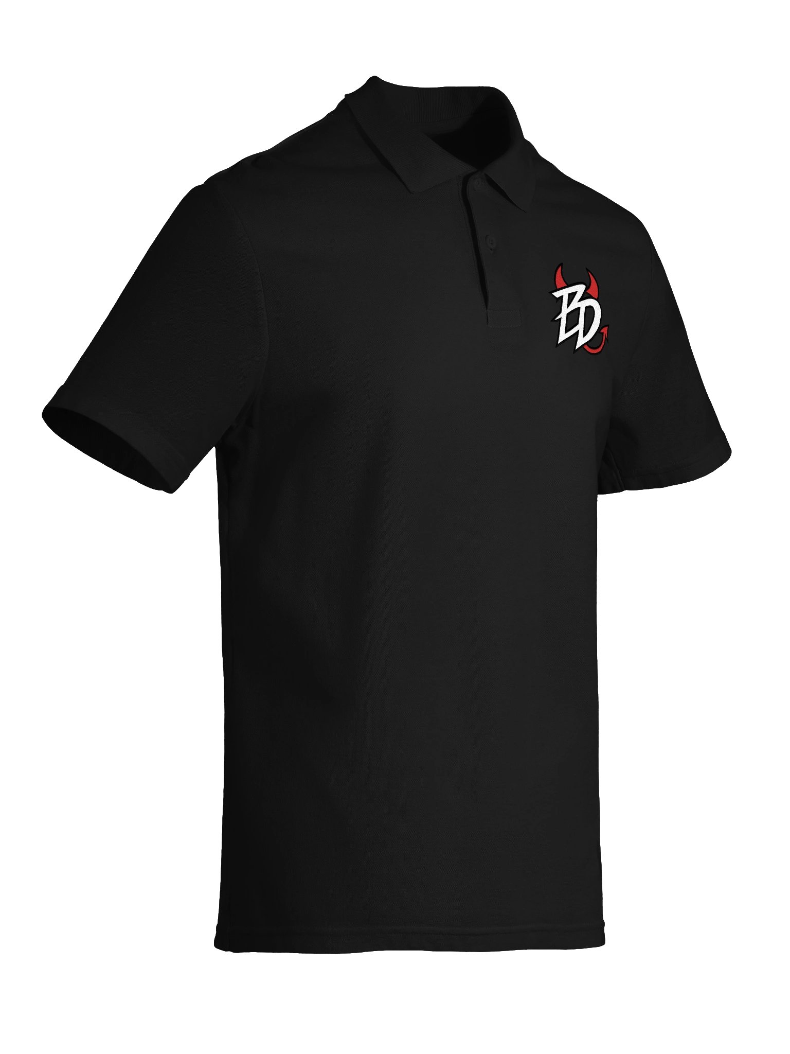 Booty Demon BD Men's Embroidered Polo product image (4)