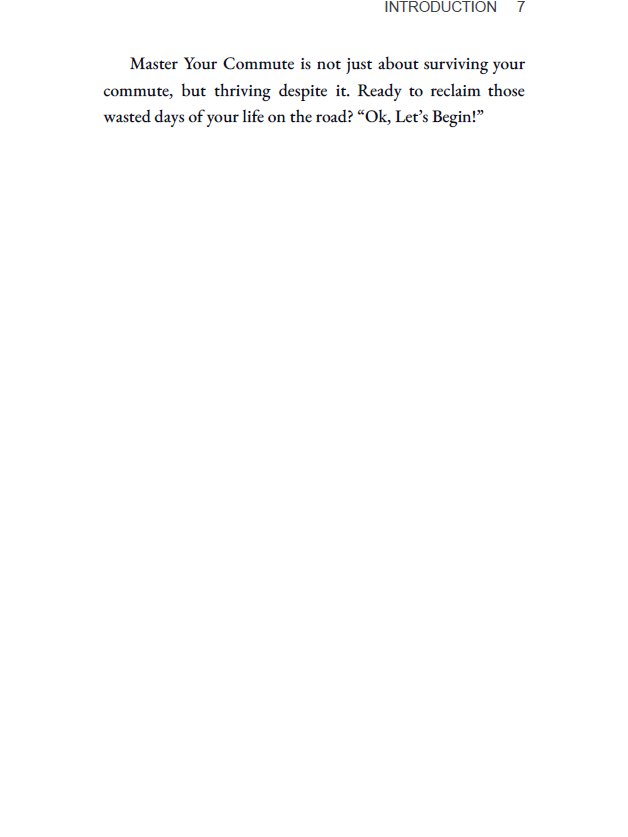 Master Your Commute eBook product image (10)