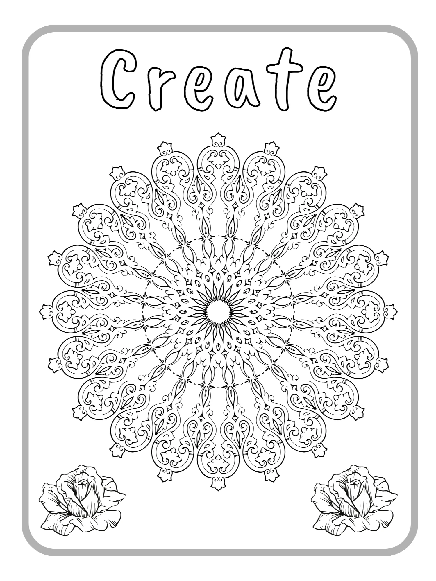Inspirational Coloring Book (Digital PDF) product image (3)