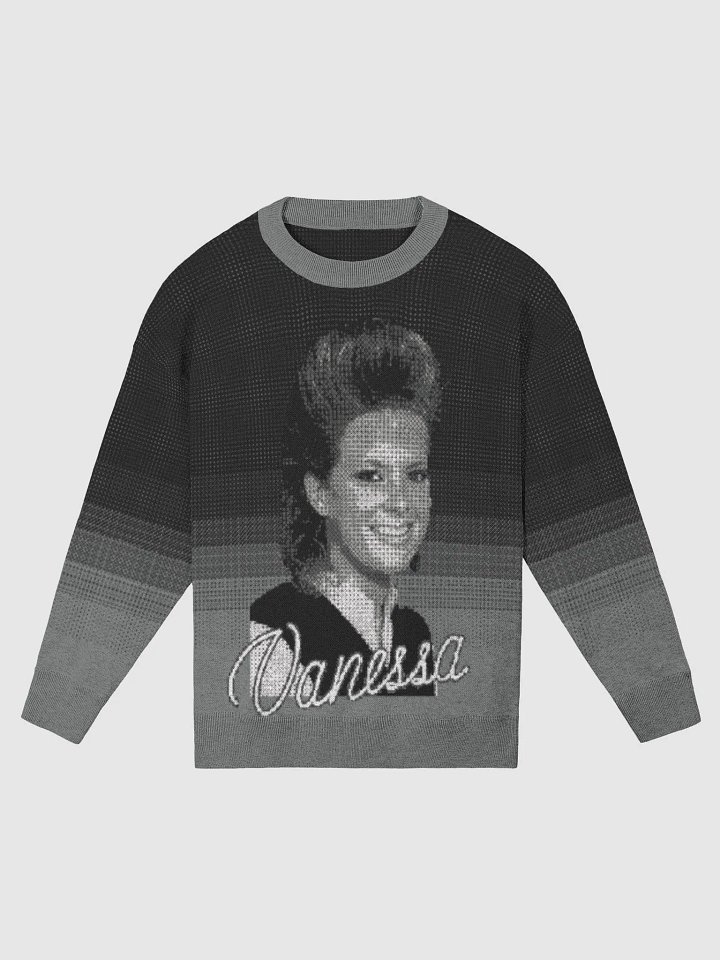 Vanessa Mullet Sweater - Gray product image (4)