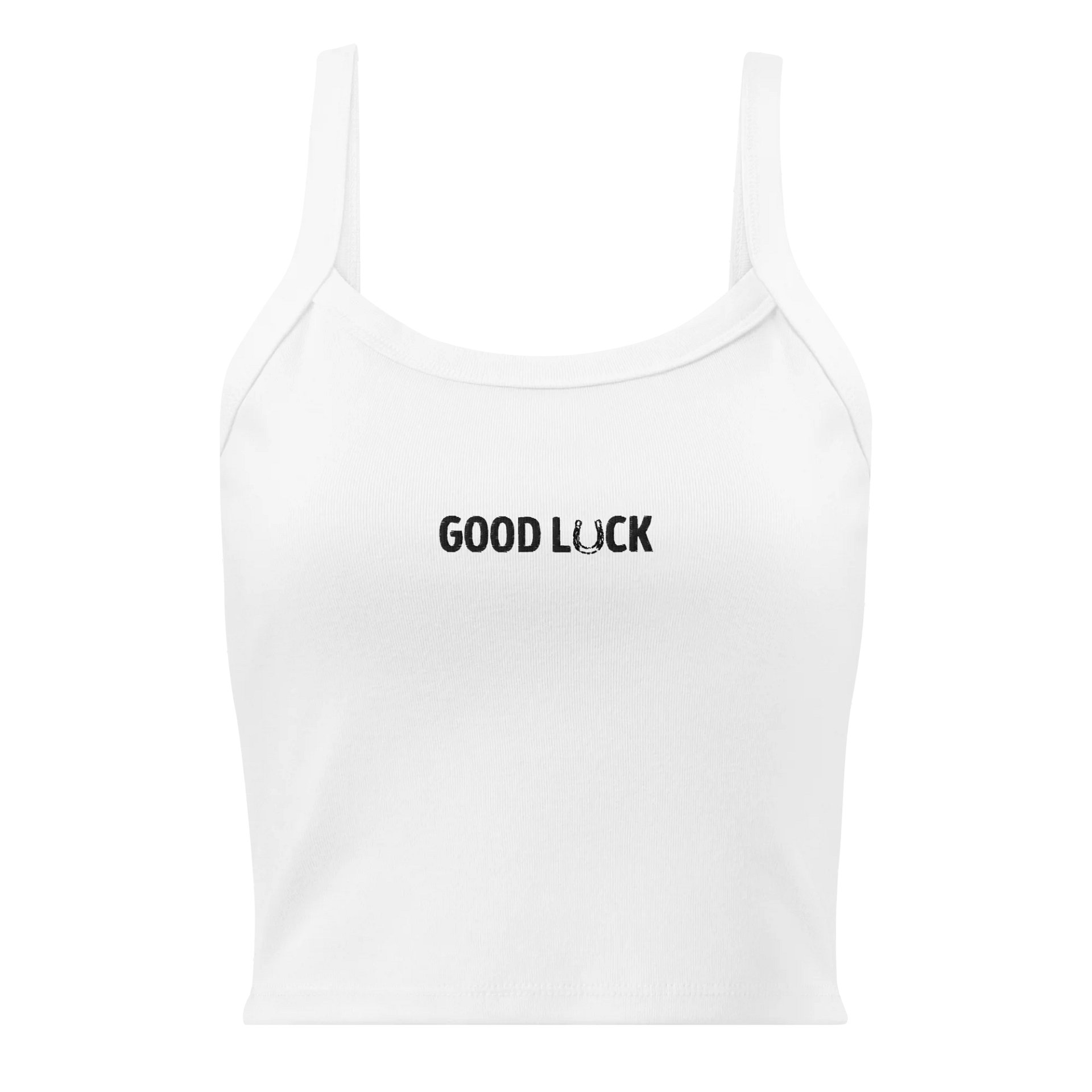 The Good Luck Ribbed Tank product image (1)