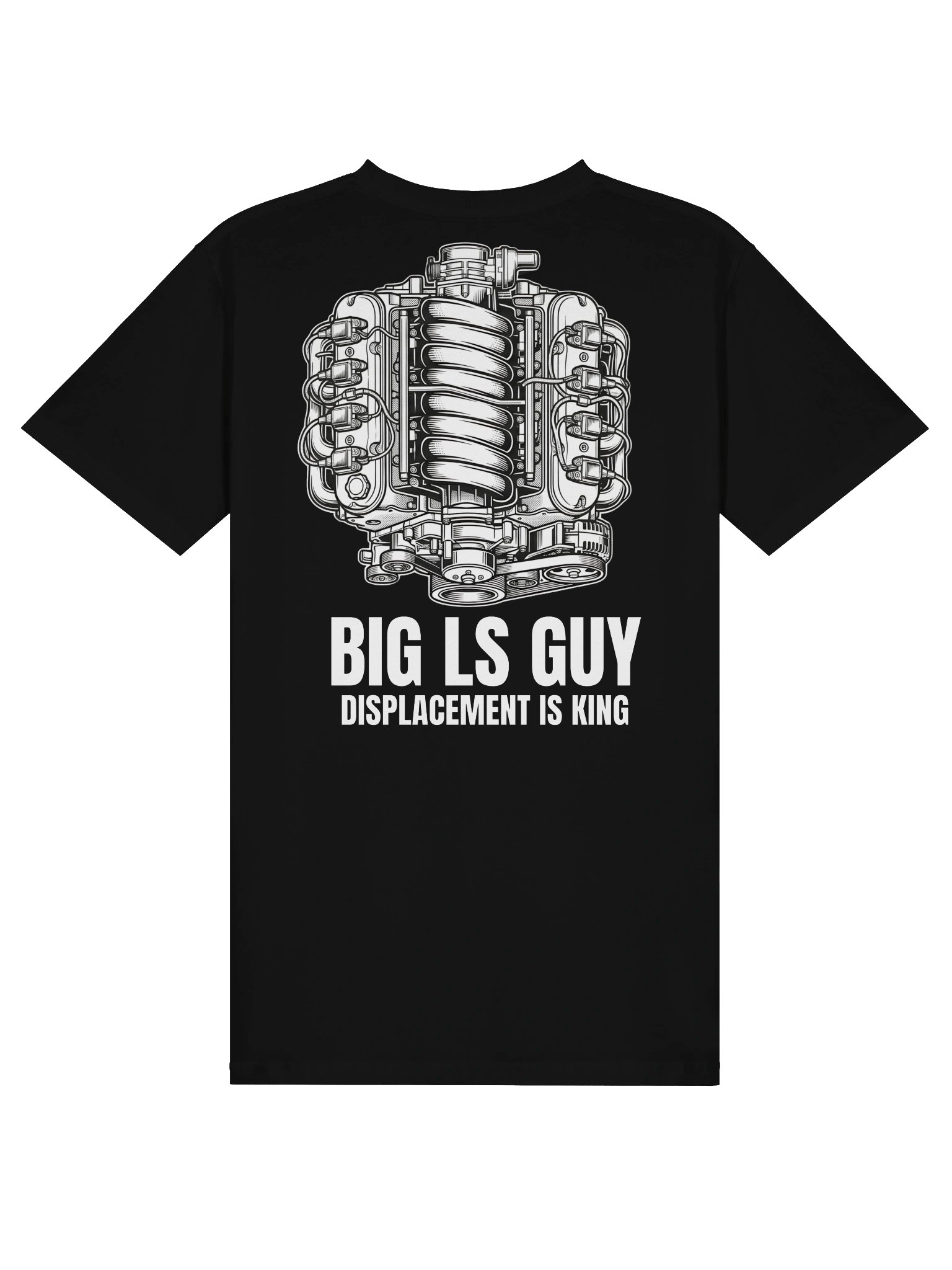 BIG LS GUY — "Displacement is King" Premium Tee product image (1)