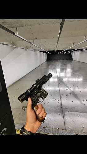 I shot han solos DL-44 my life is complete and I shall retire. 

#wichita #viral #fyp #pewpew #trending