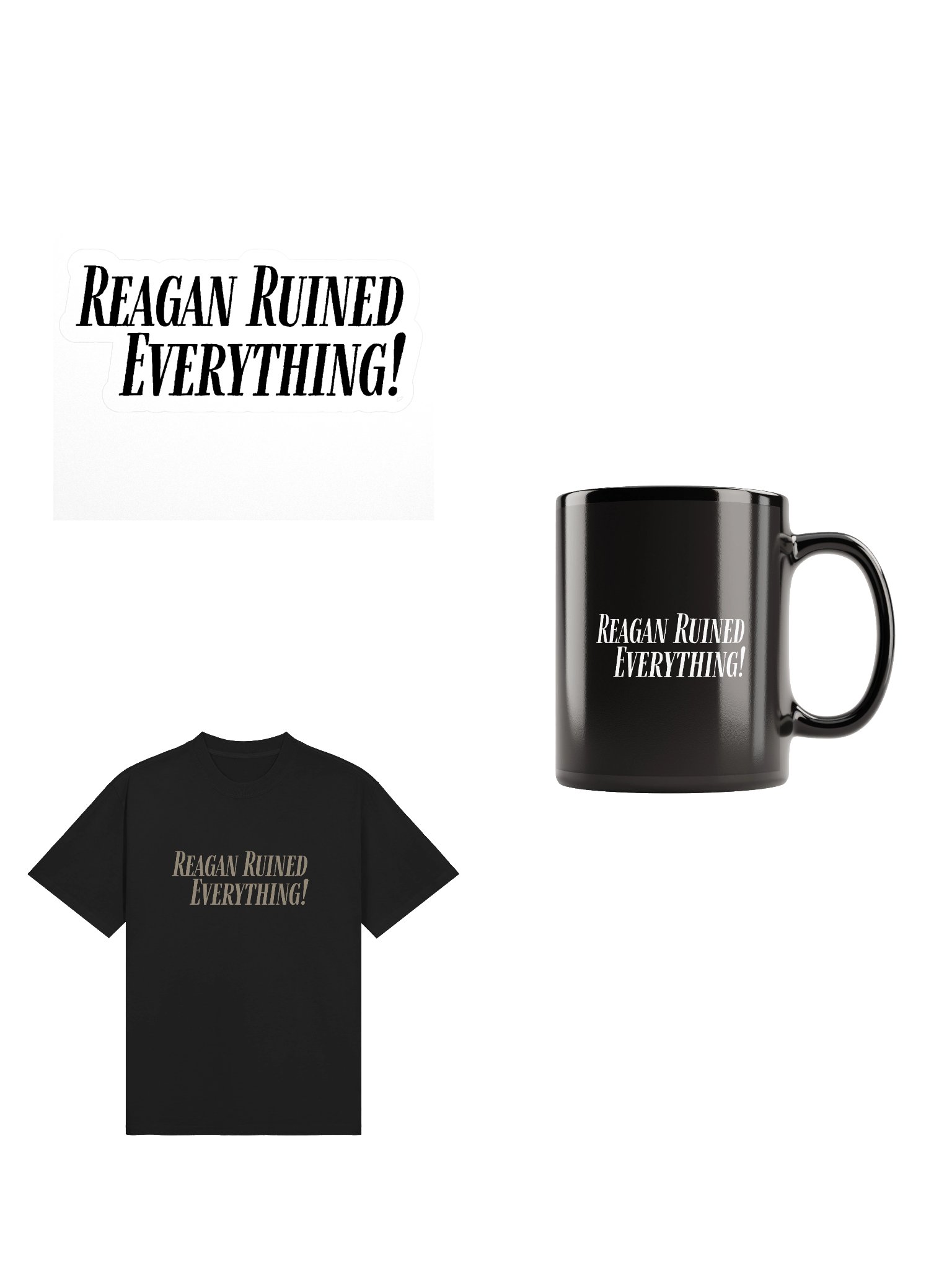 Minimalist Reagan Bundle (Black) product image (1)
