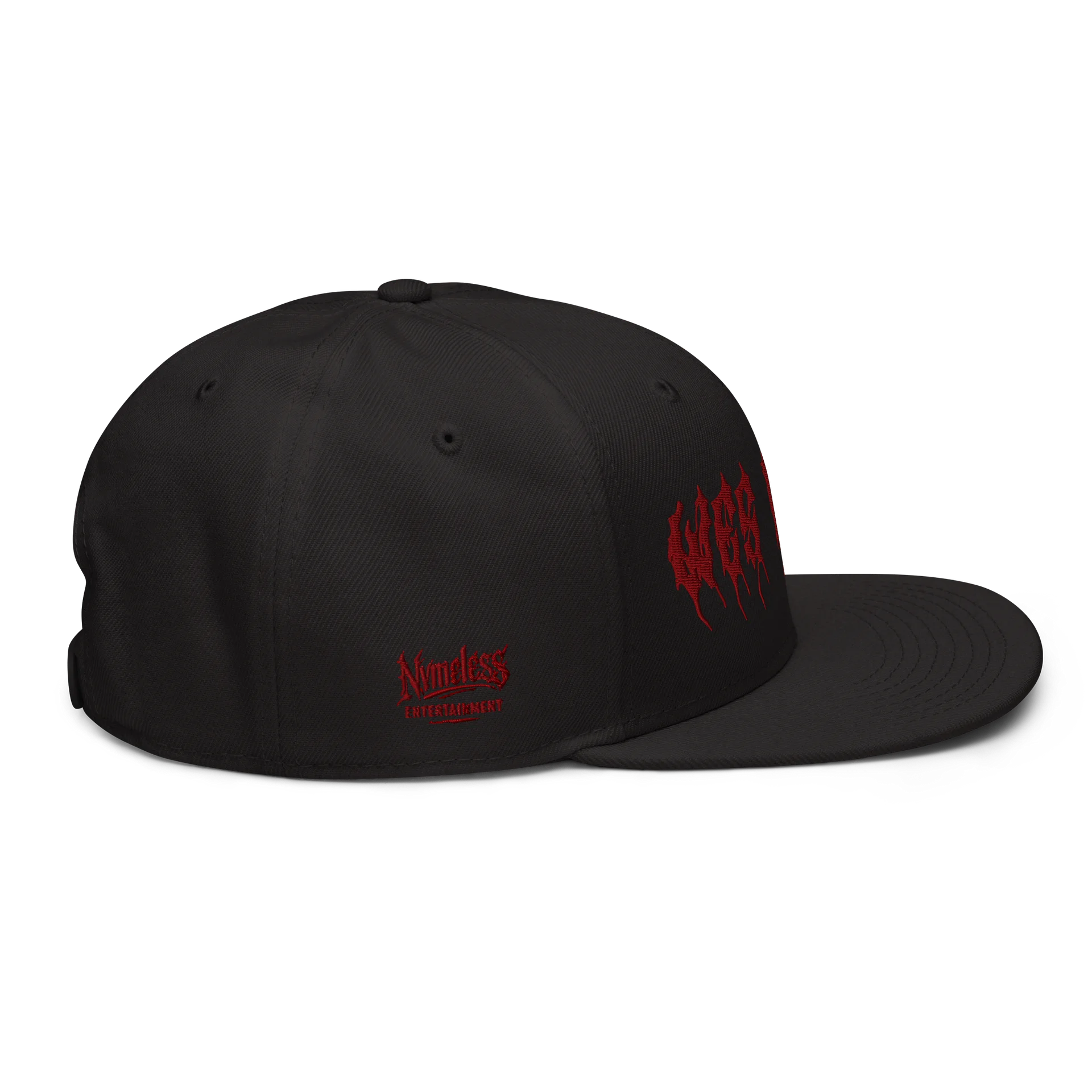 Wes Devil Embroidered Snapback Hat product image (37)