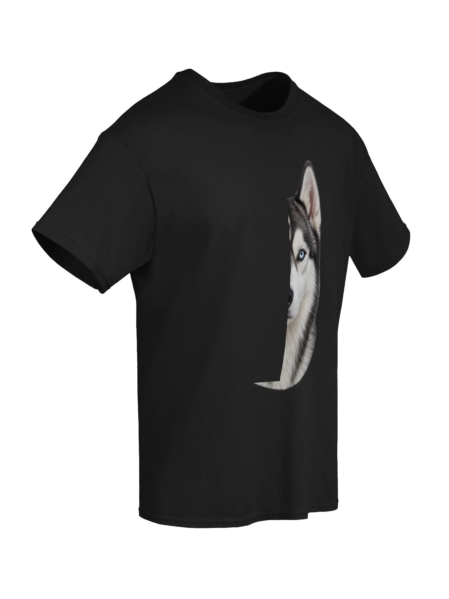 Dog - Siberian Husky (Face) — Unisex Gildan Heavyweight 100% Cotton T-Shirt product image (61)
