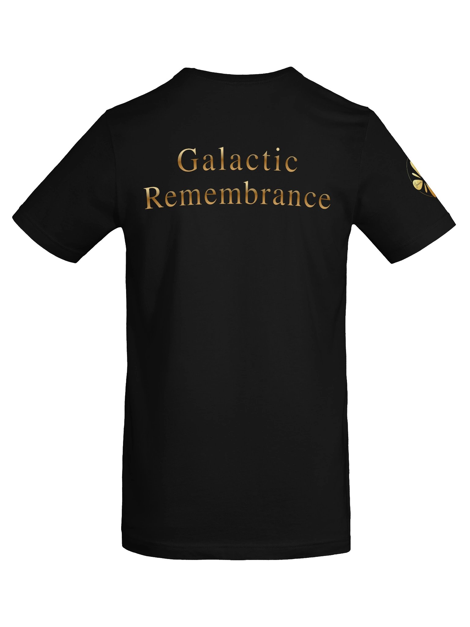 Golden Galactic Swirl Tee ~ I Am Beautiful Edition product image (6)