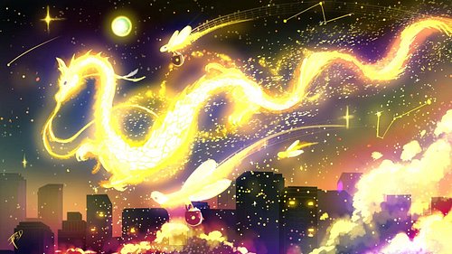 In the new year, the wealth dragon will fly over those who will have a change in their finical state. And bring blessings to ...