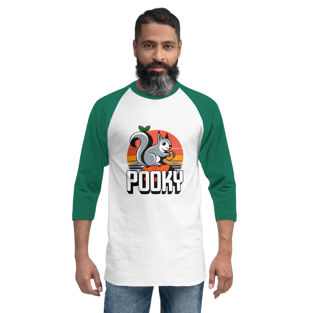 Sunset pooky sunset Raglan Tee product image (2)