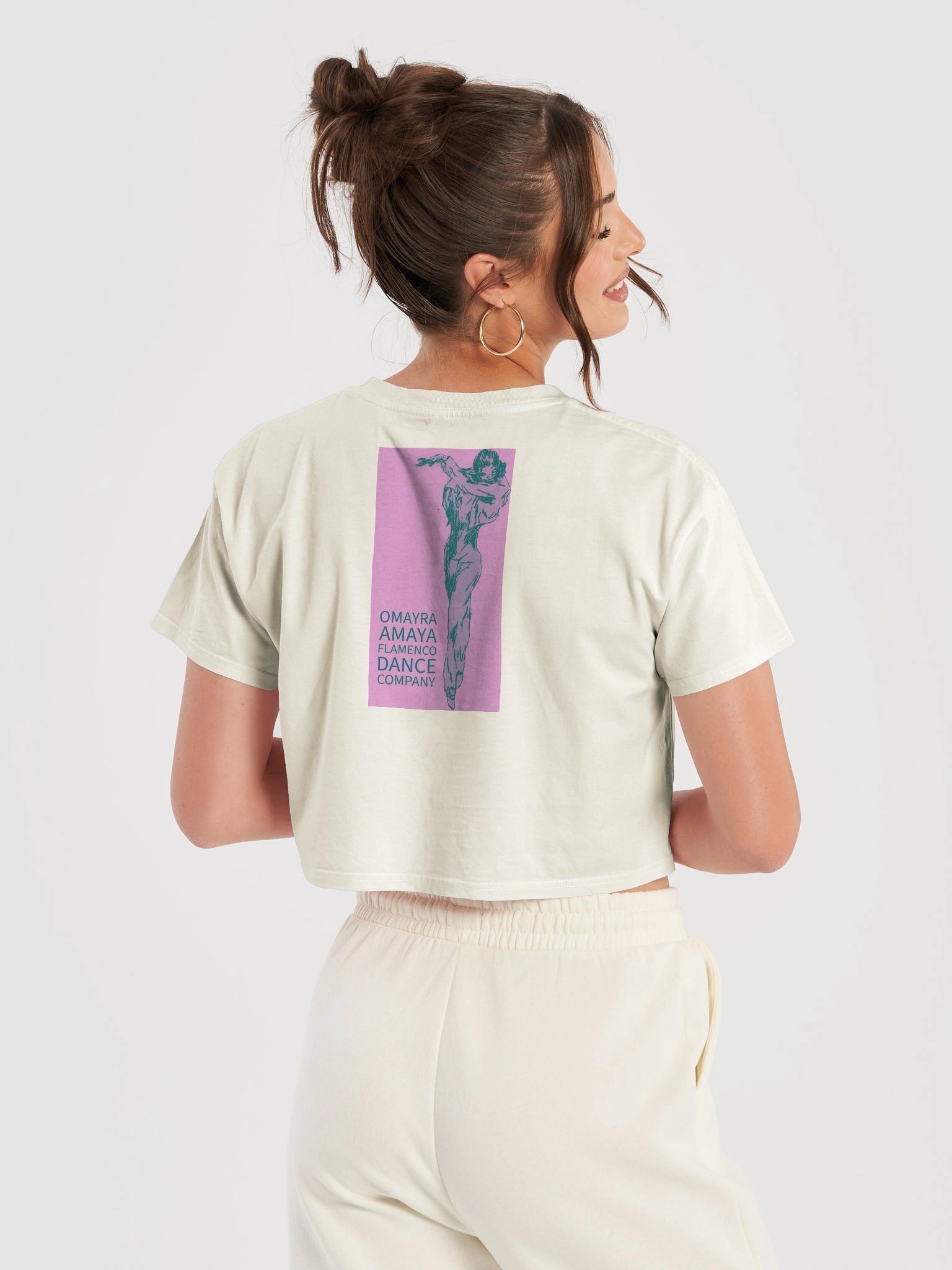 "Carmen" Studio cropped Pink/Green product image (1)