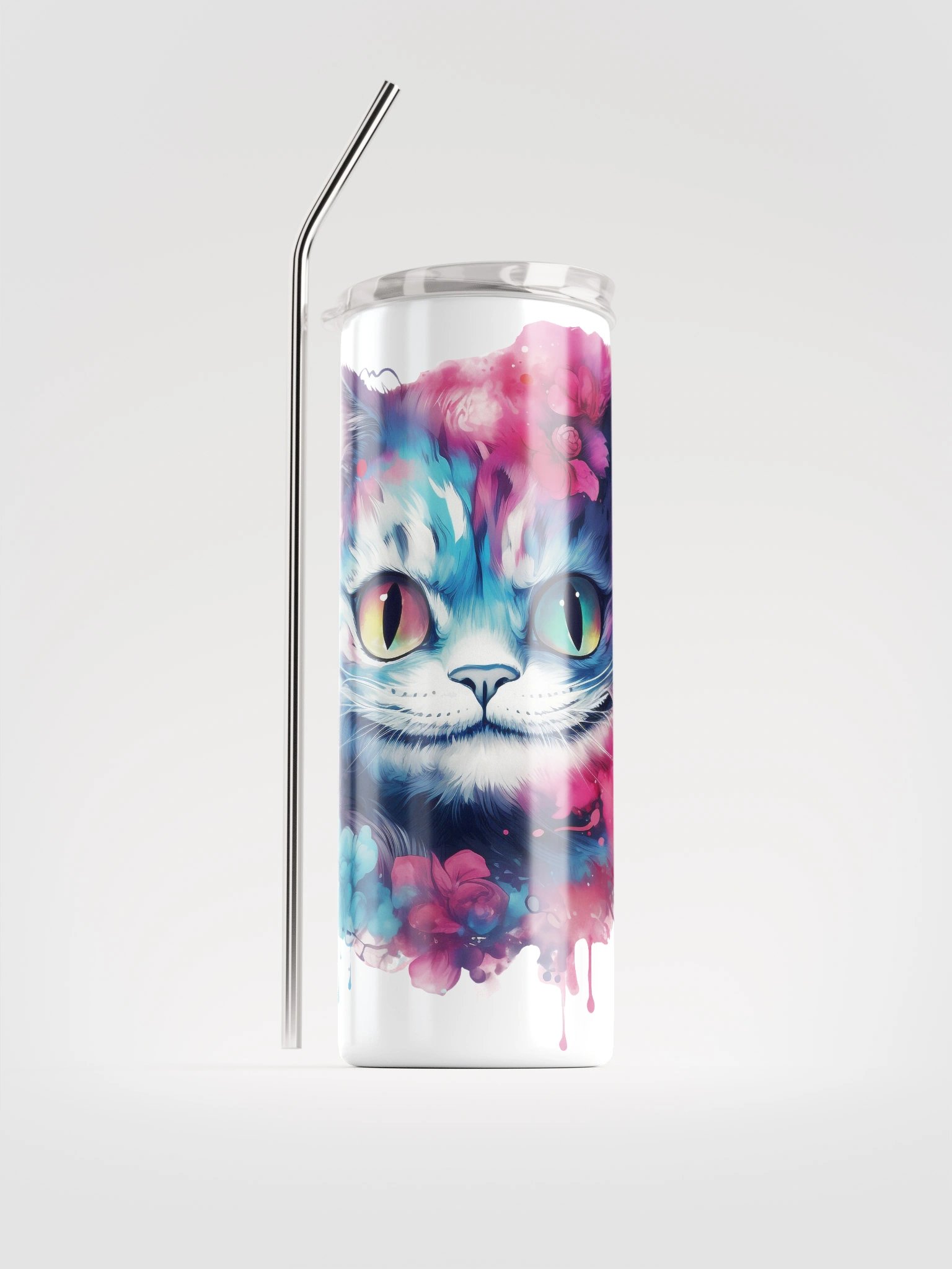 Psychedelic Paws Stainless Steel Tumbler product image (1)