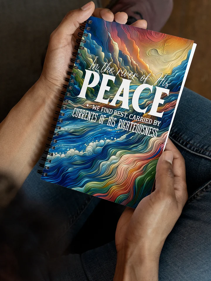 Christian Peace Spiral Notebook product image (2)