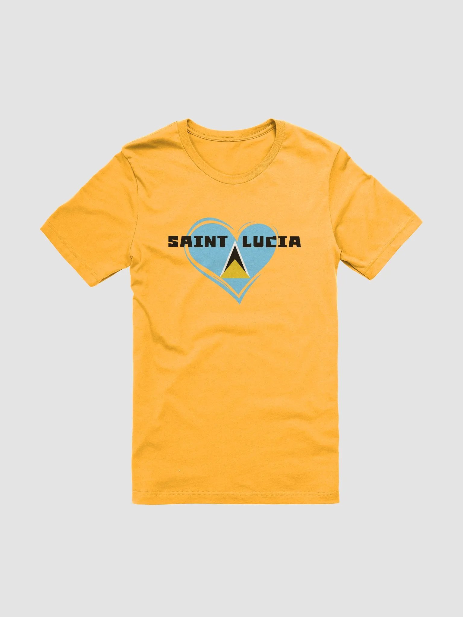 Saint Lucia Heart Tee product image (1)
