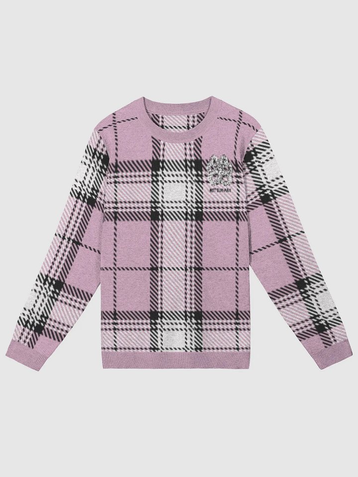 Plaid Charm Classic Knit Sweater product image (2)