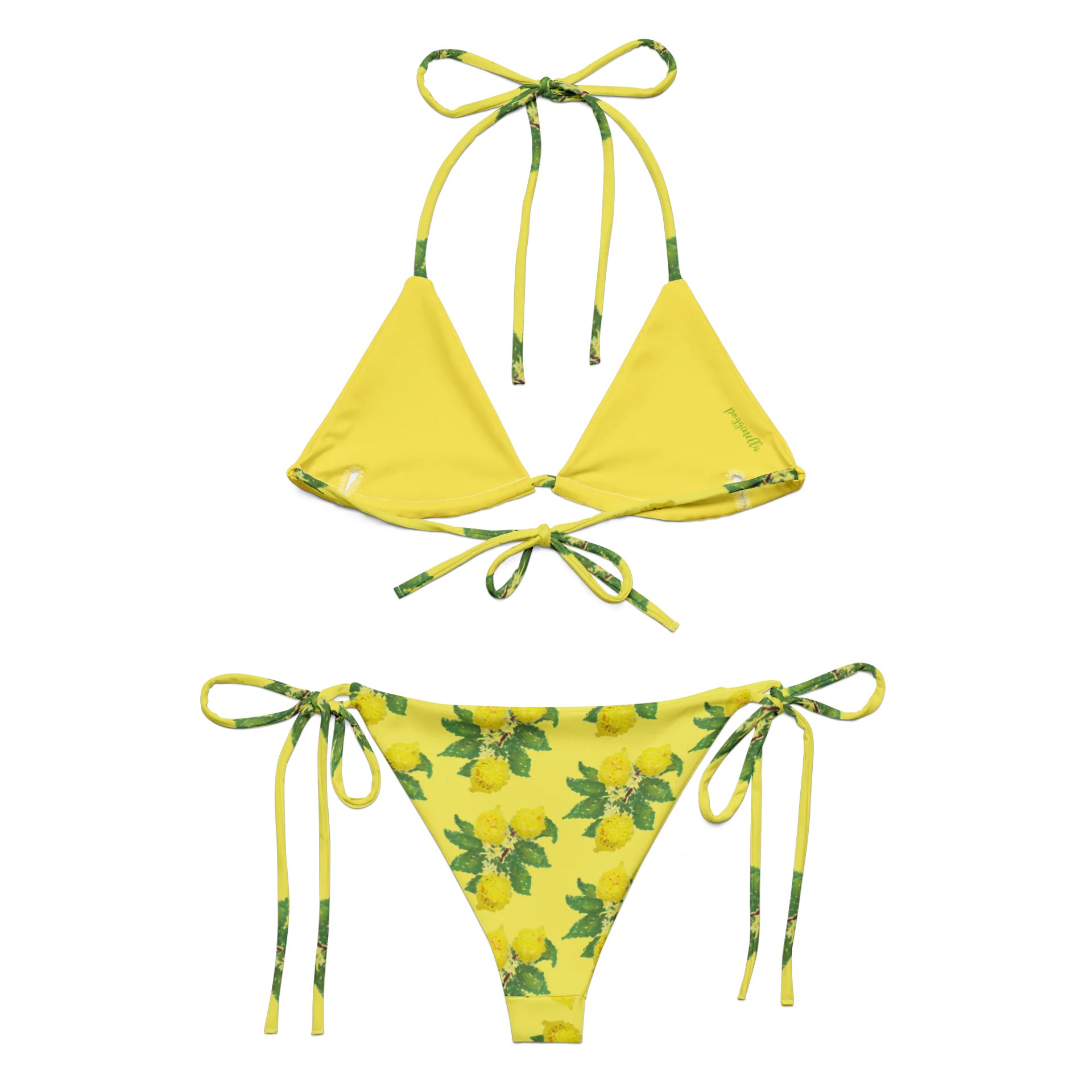 Lemon Love Yellow Bikini Set product image (2)