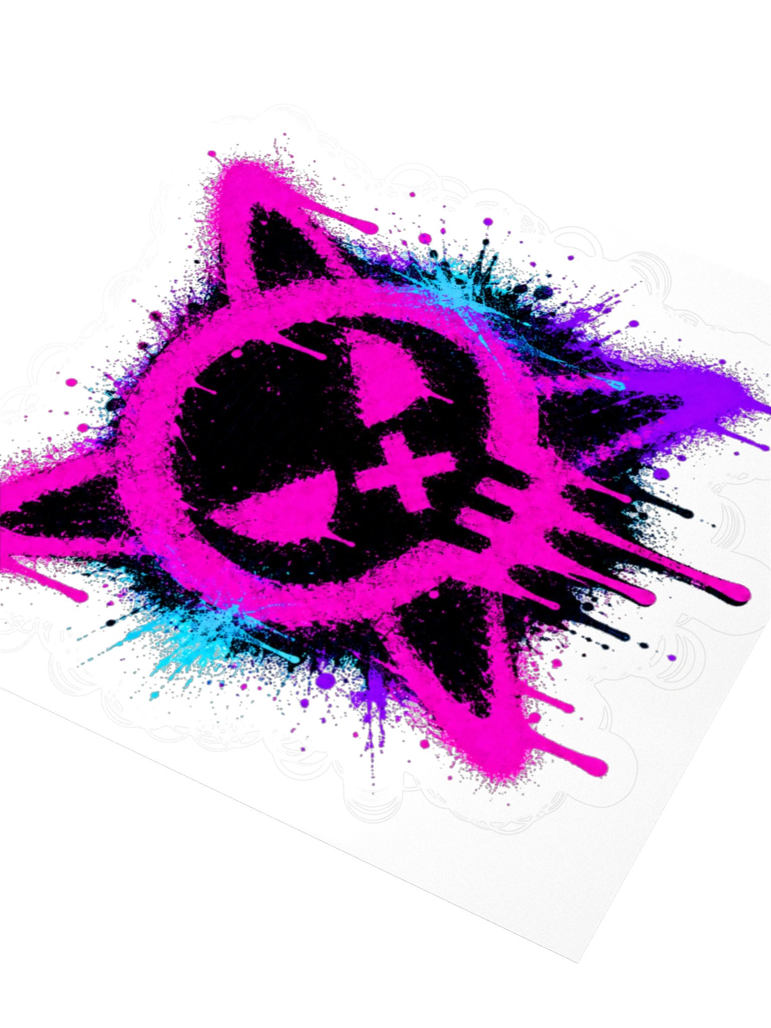 Graffiti Skull Sticker product image (5)