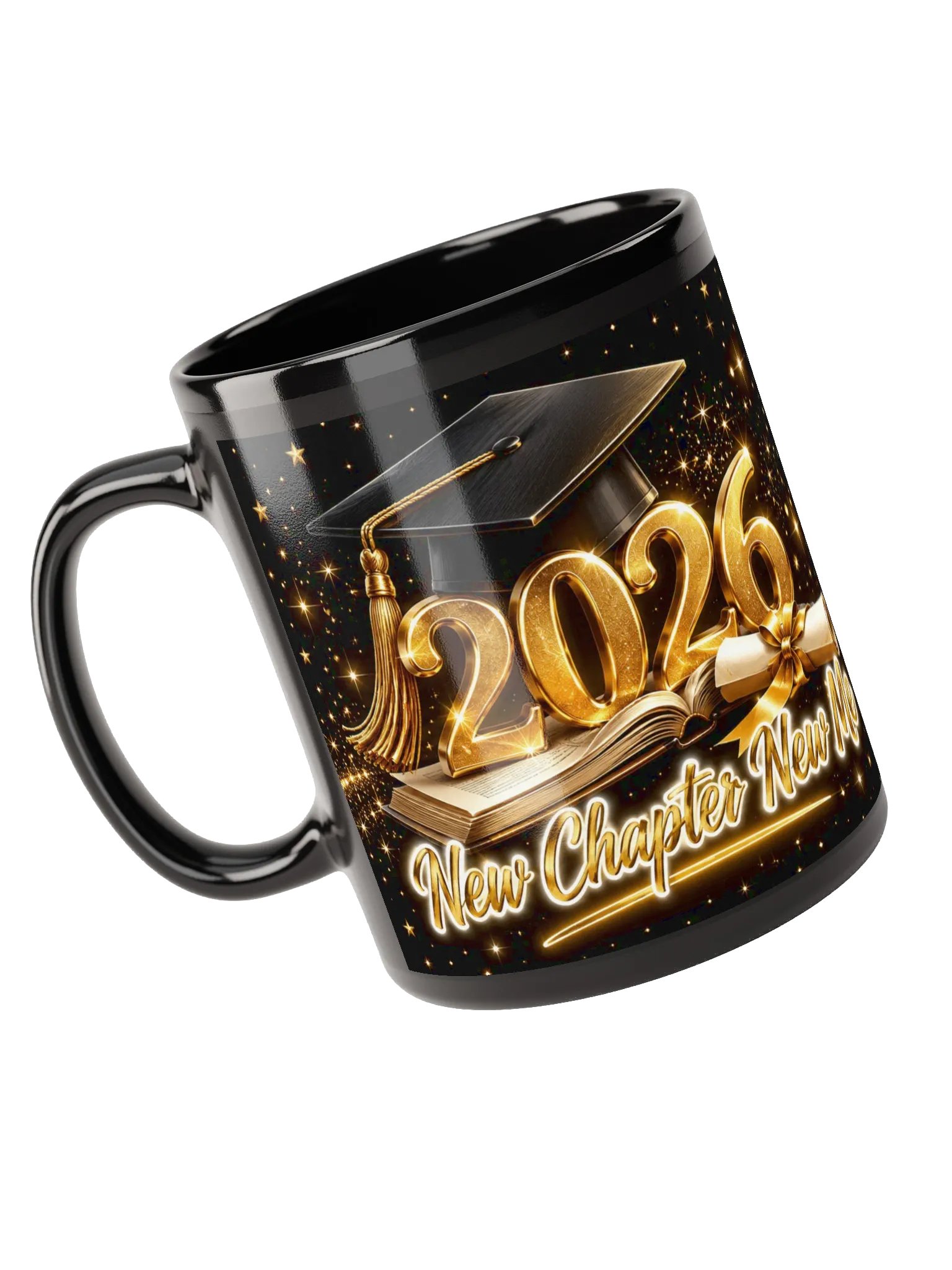 Class of 2026 — Black Glossy Graduation Mug product image (5)