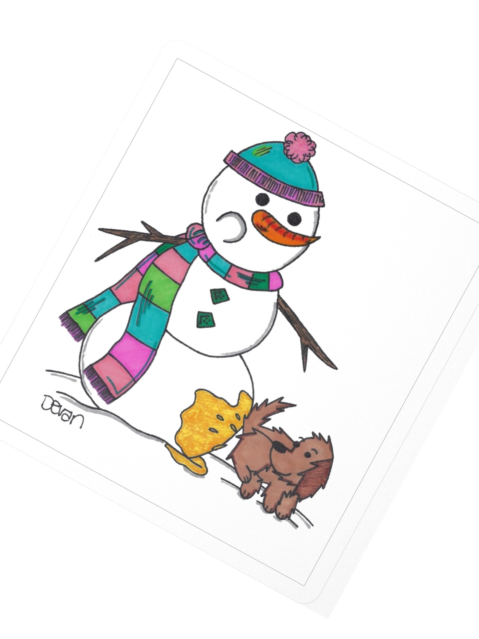 Snow Peeps: Pisser Sticker product image (2)