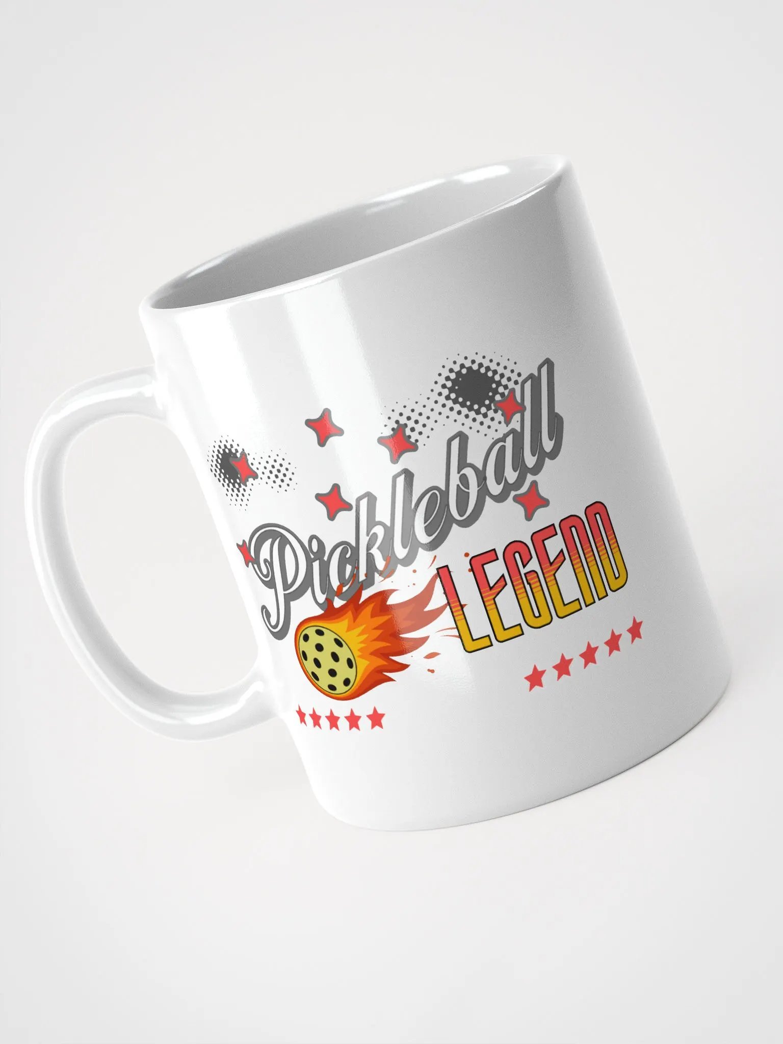 Pickleball Legend Flaming Mug product image (2)