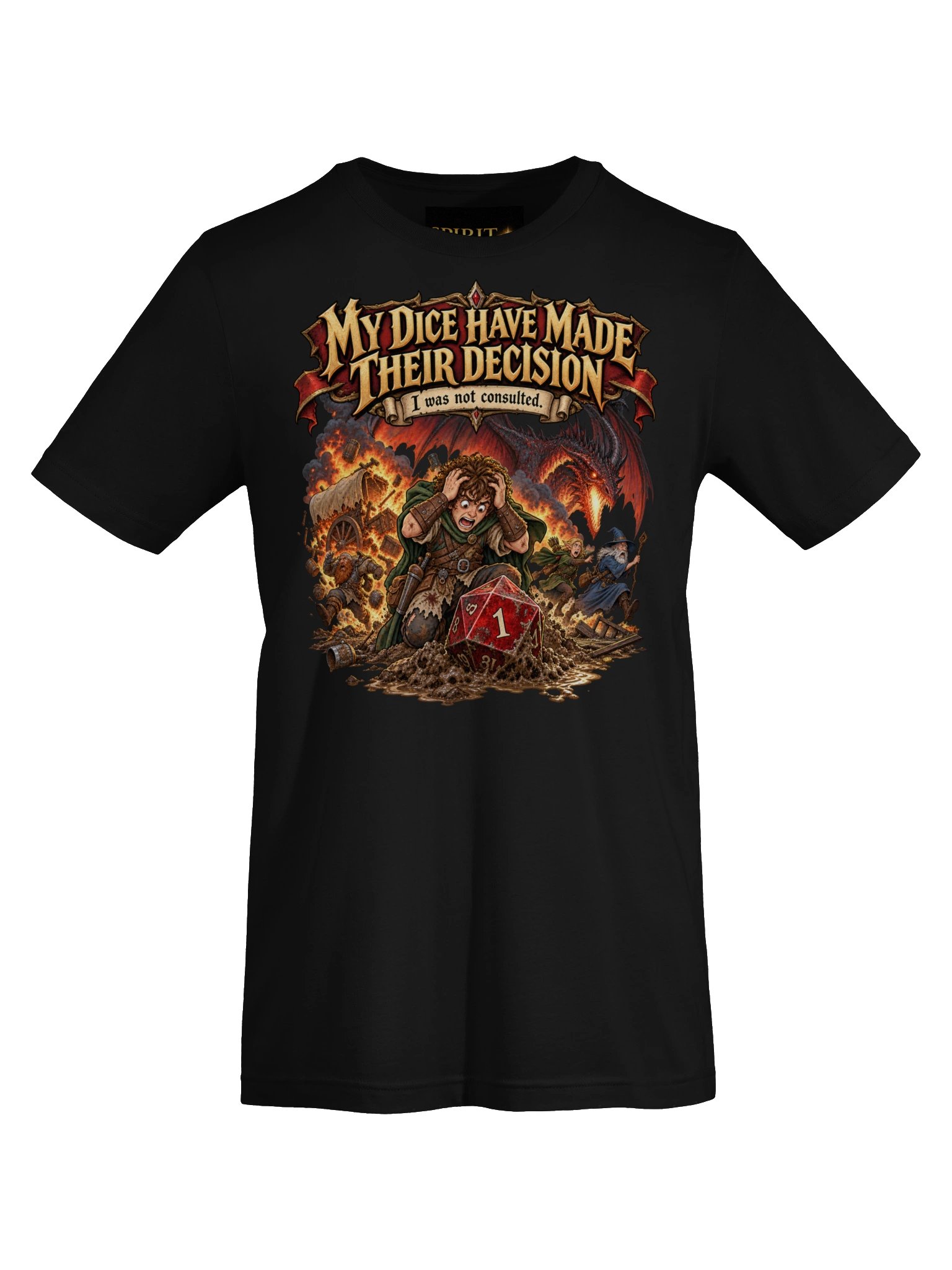 My Dice Have Made Their Decision Tee product image (54)