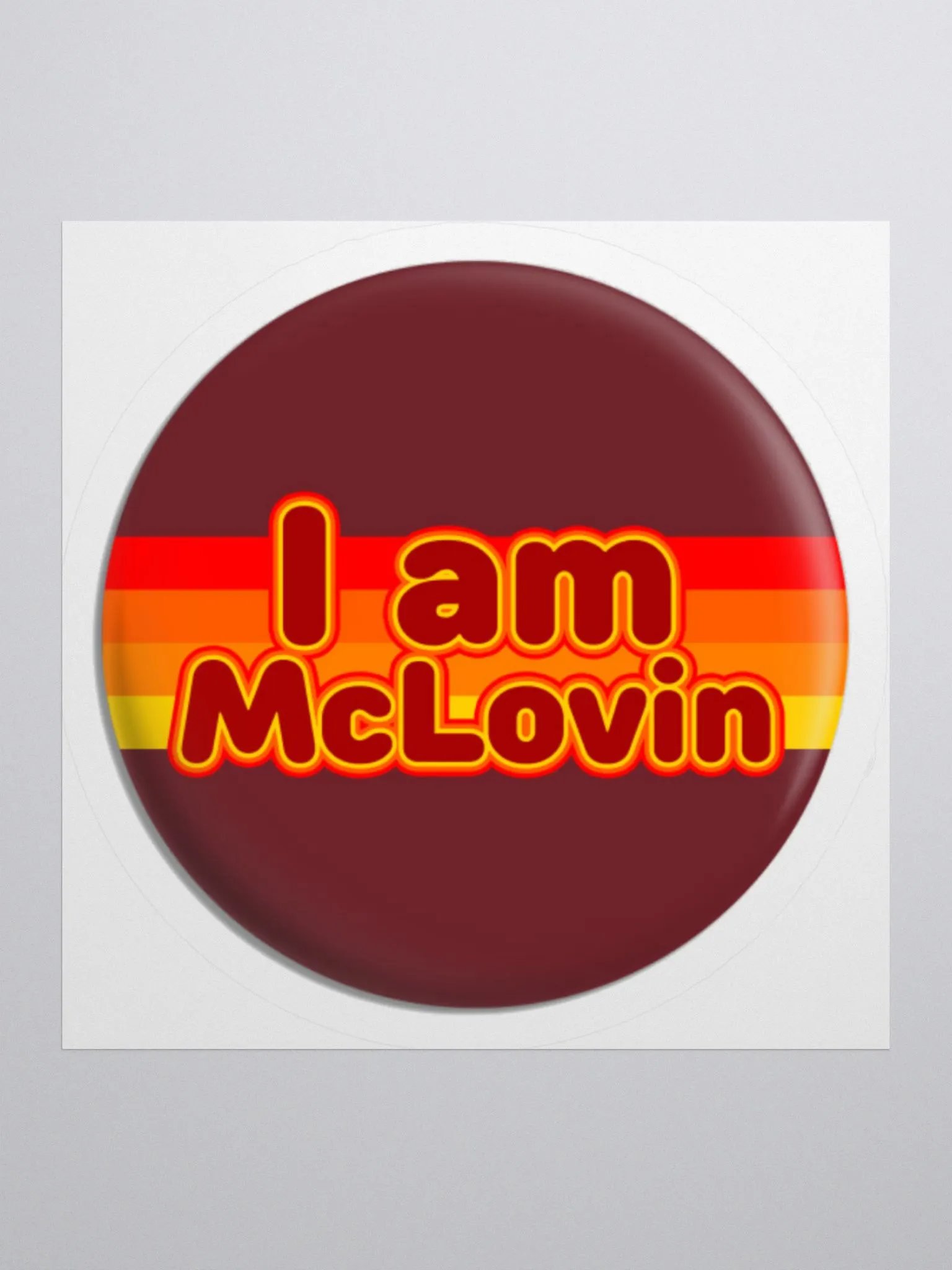 SuperbadMcLovin I Am McLovin 6 Slap Sticker product image (1)