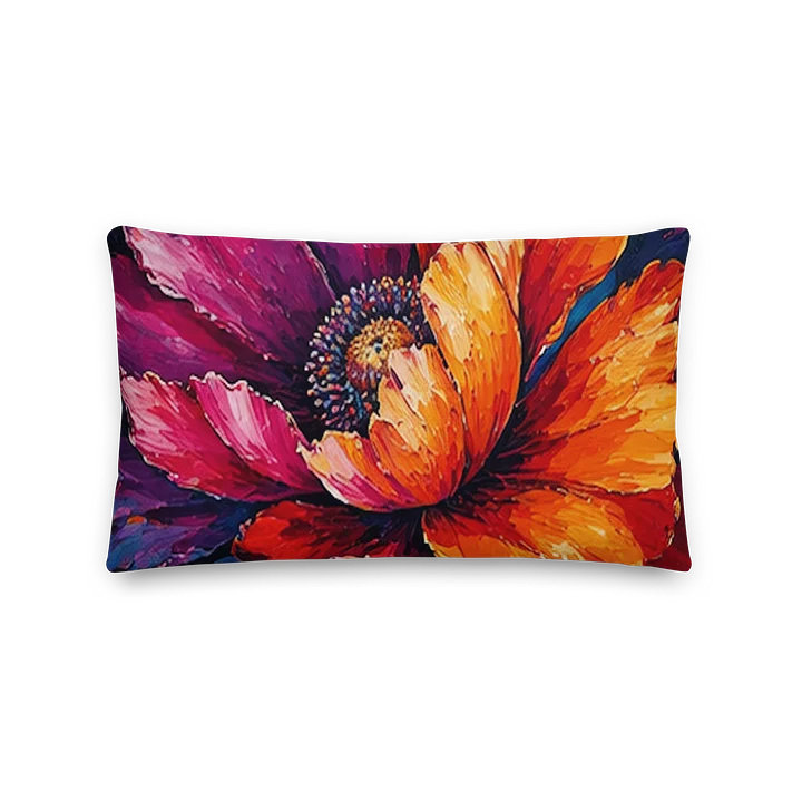 Poppin' Poppies Botanical Accent Pillow product image (5)