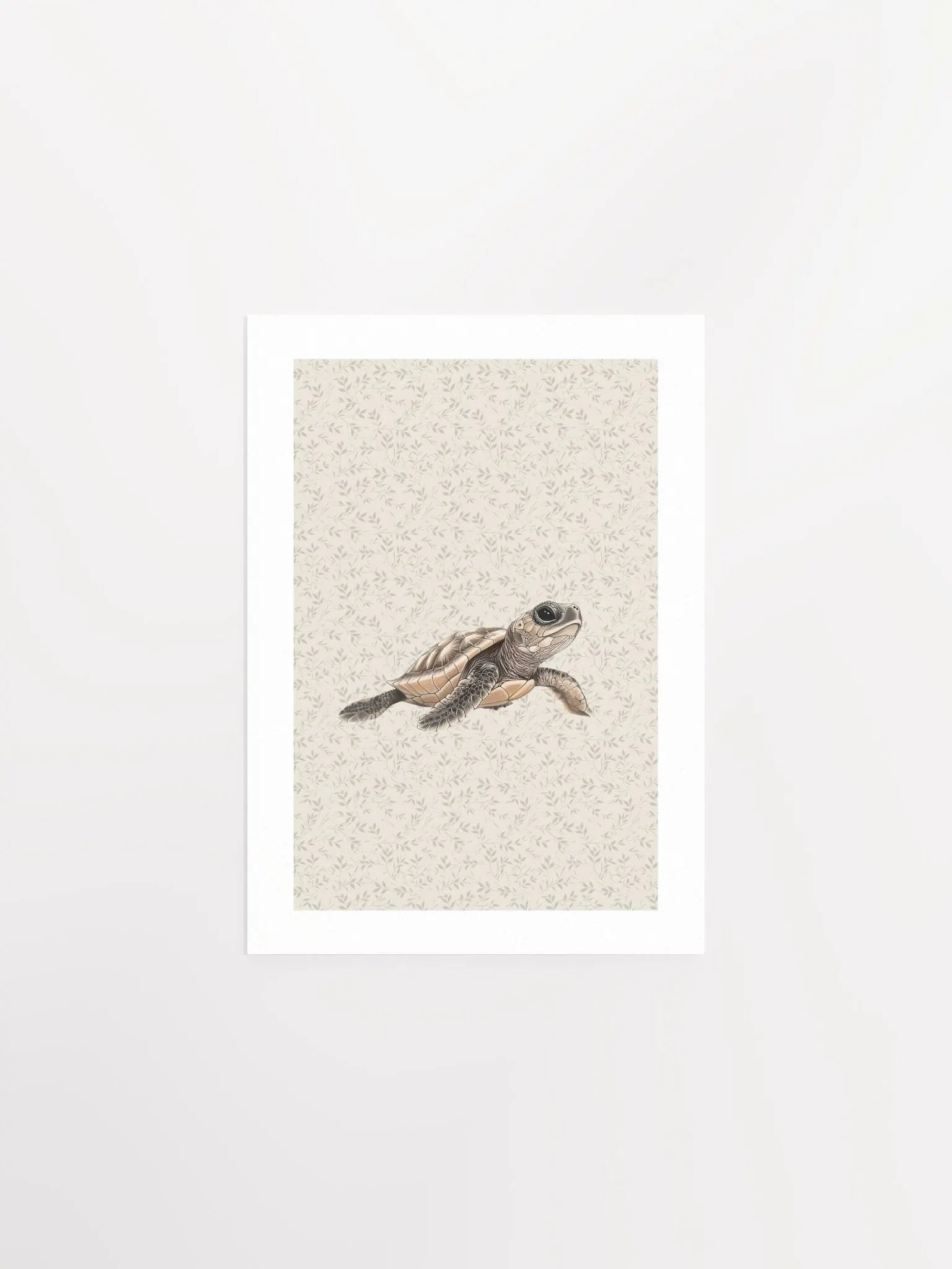 Boho Sea Turtle Nursery Print product image (2)