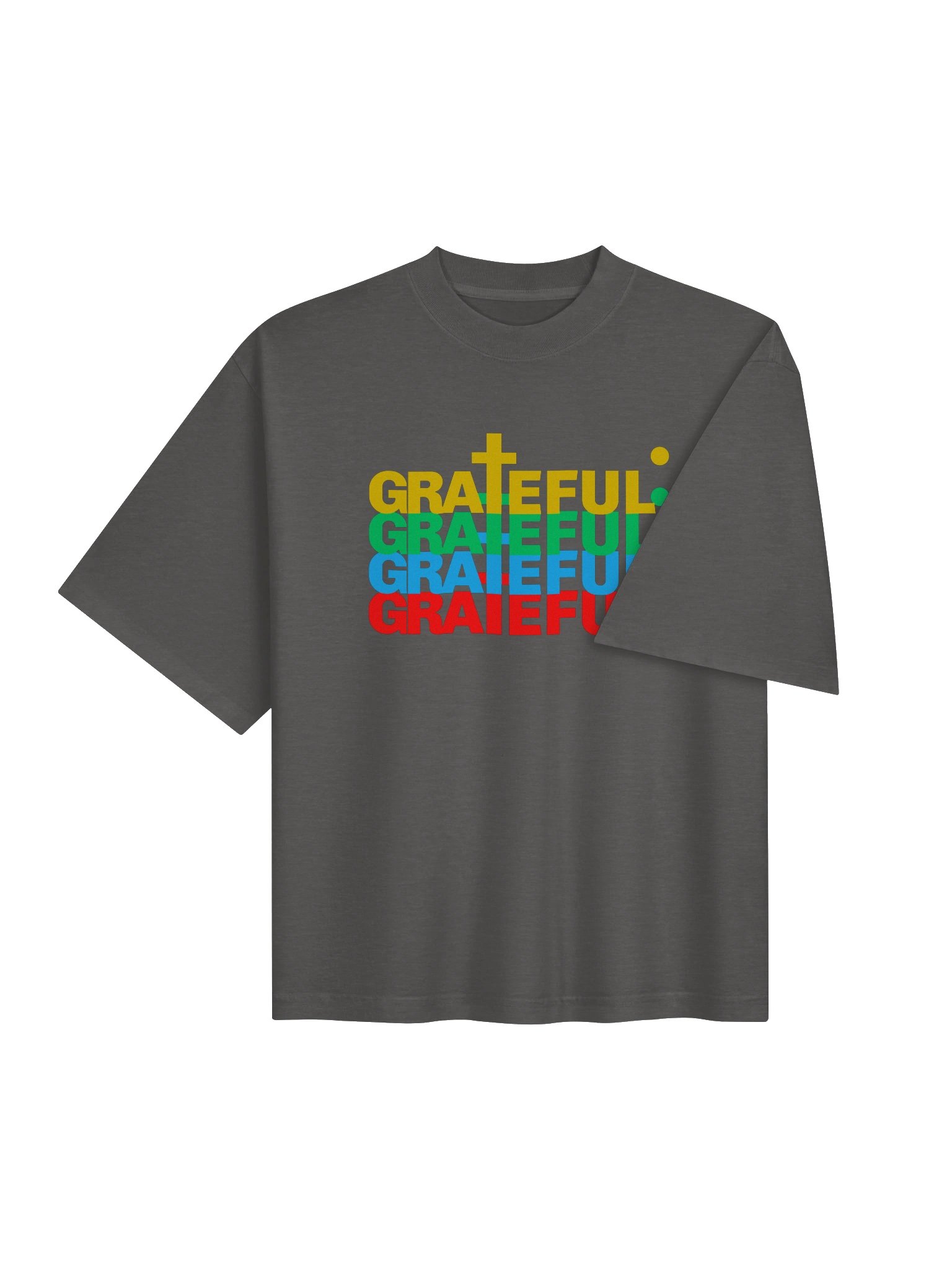 Grateful Oversied Tee (Black) product image (4)