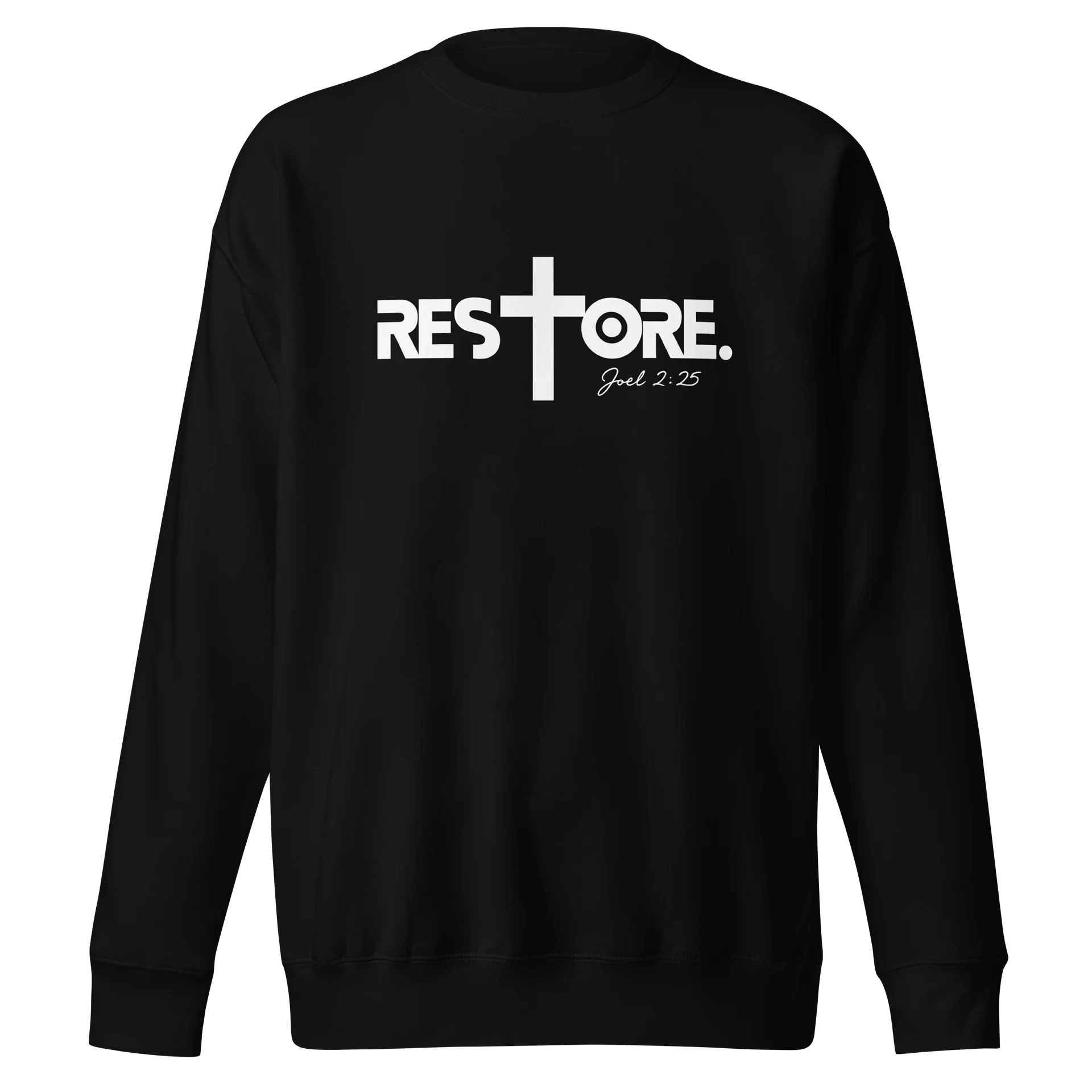 RESTORE™ | Minimalist Jesus Cross Hoodie | Inspirational Streetwear product image (1)