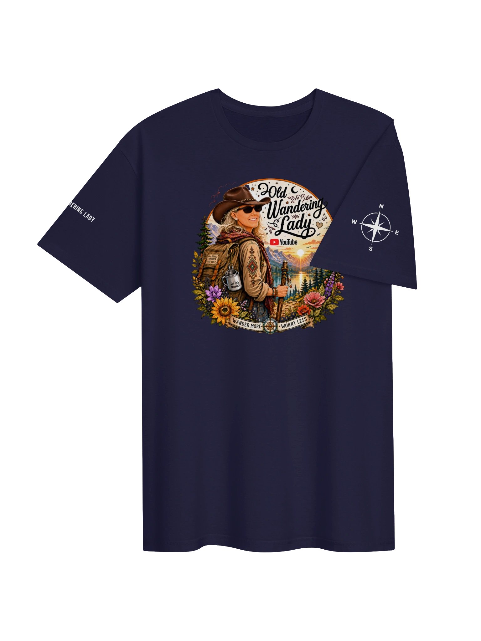 Wander More, Worry Less Tee product image (4)