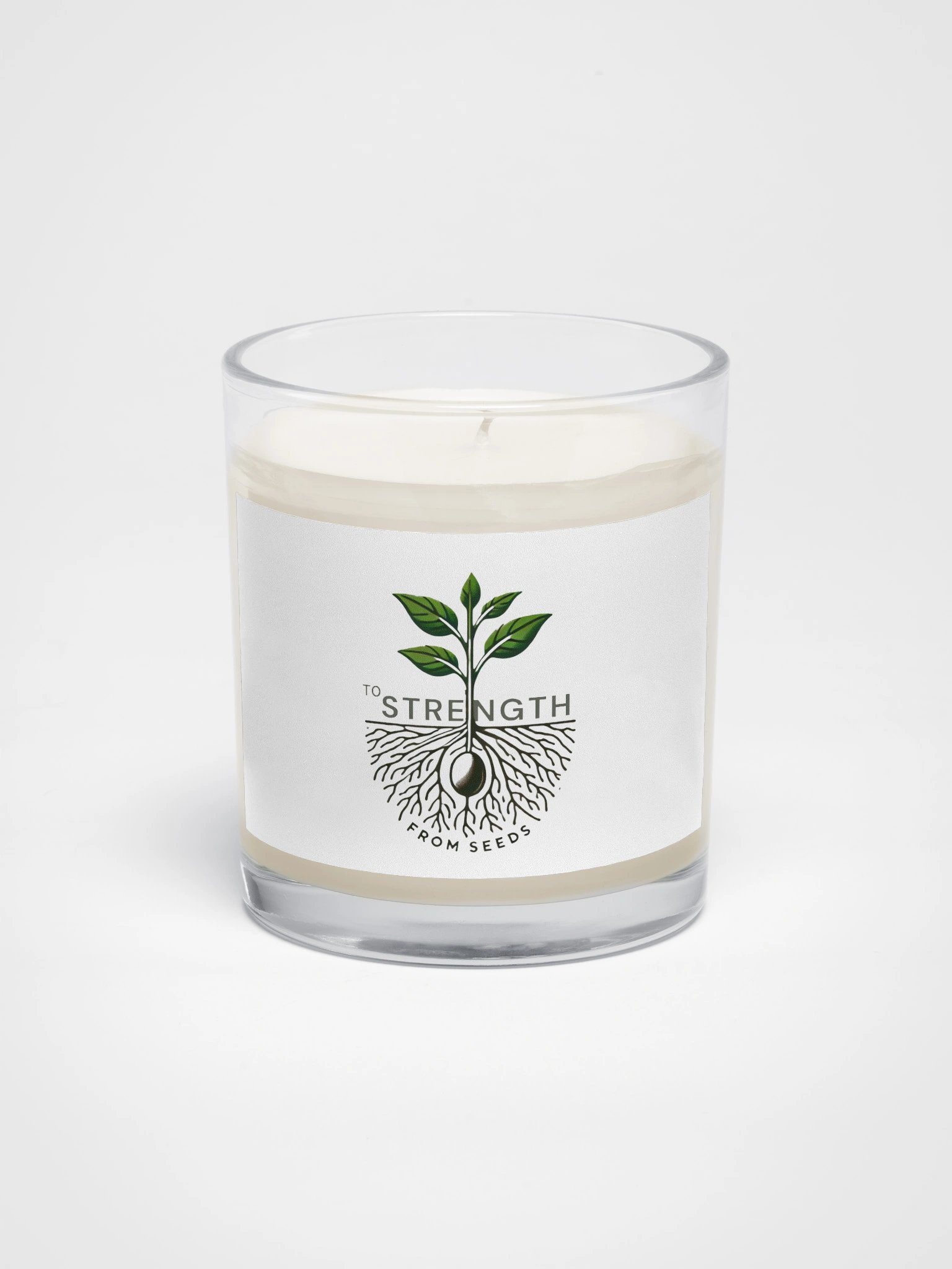 From Seeds To Strength Motivational Candle #2 product image (2)
