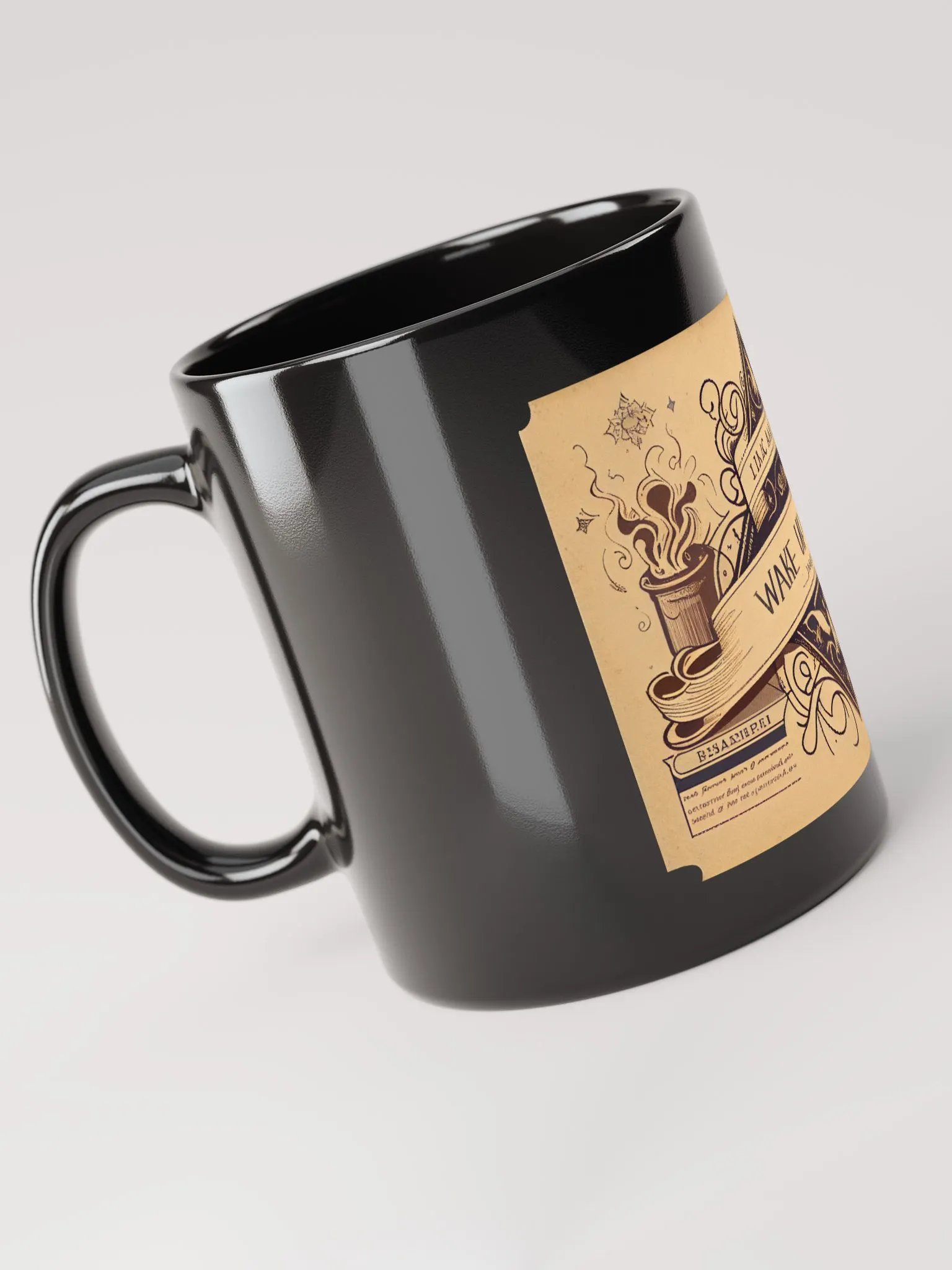 Potion Label II Mug Black product image (1)