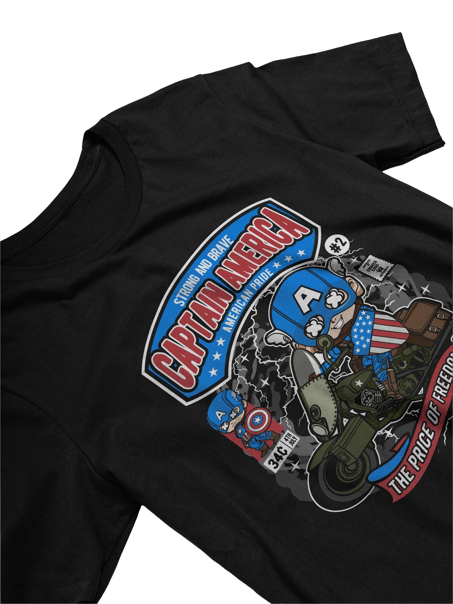 American Pride Captain T-Shirt product image (3)