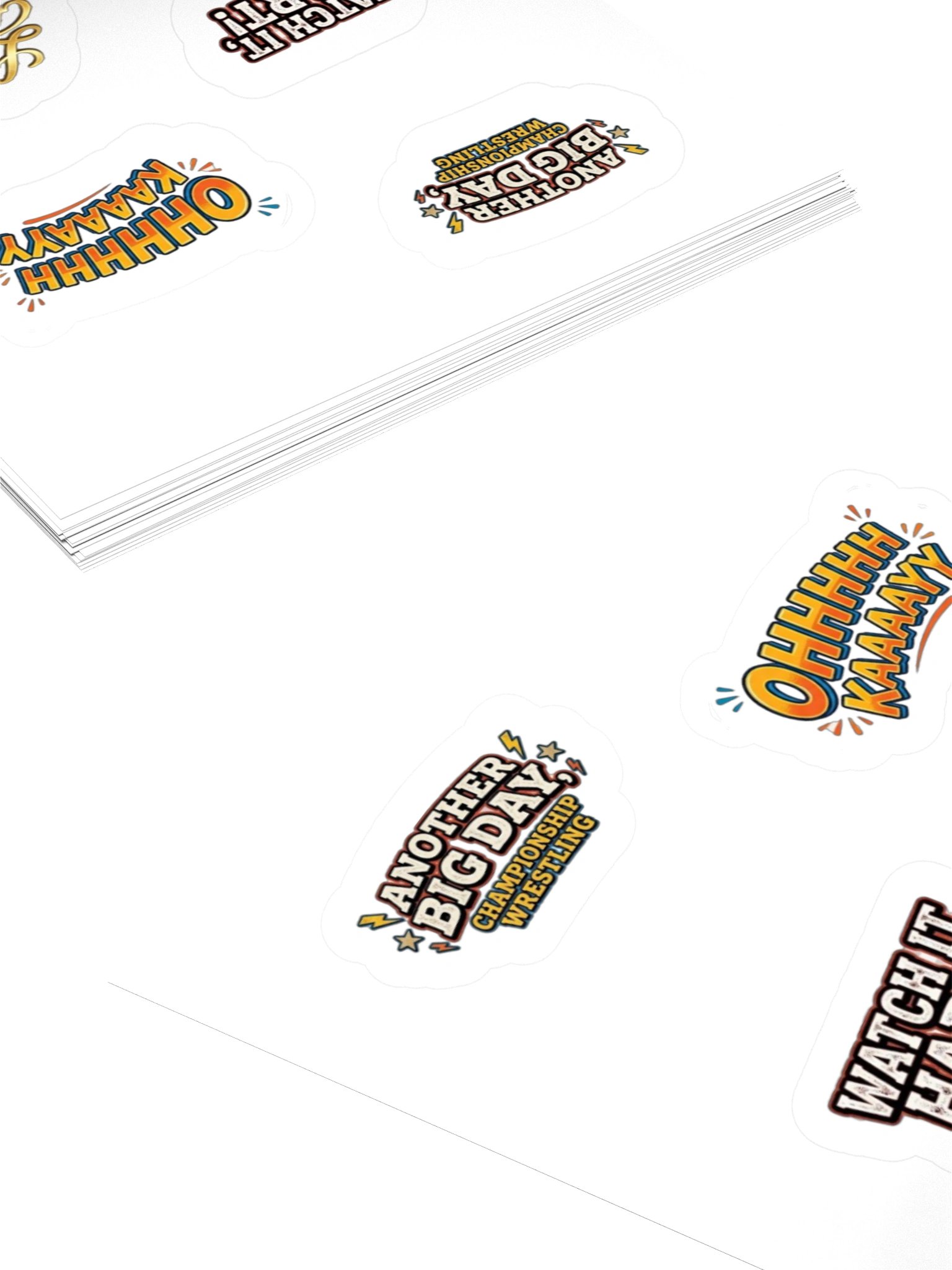 Lance Russell Kiss Cut Sticker Set product image (10)