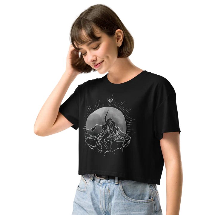 𝖌𝖆𝖎𝖆 crop tee product image (2)