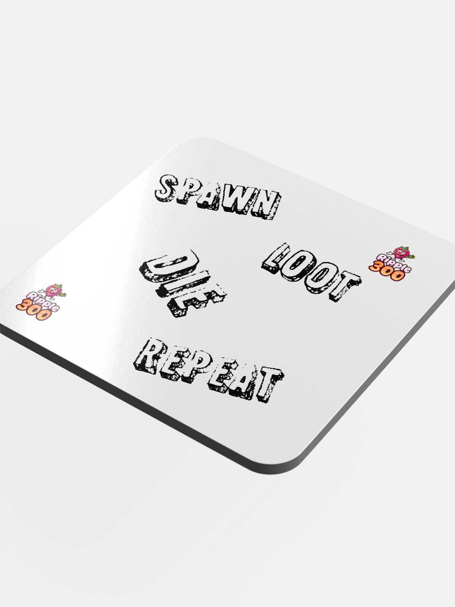 DayZ Life White Coaster product image (4)