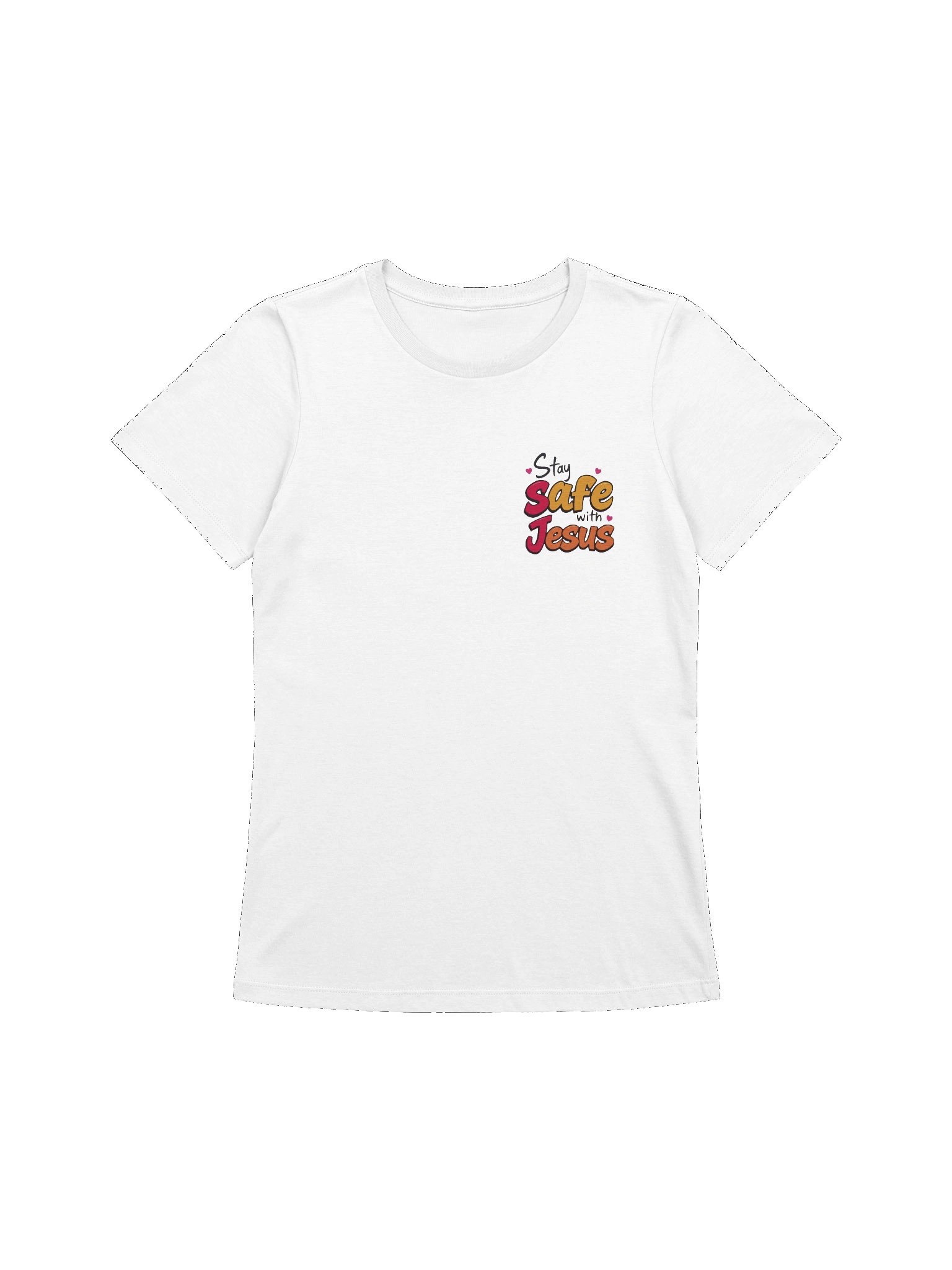 Heartfelt Stay Safe with Jesus Supersoft T-shirt product image (3)