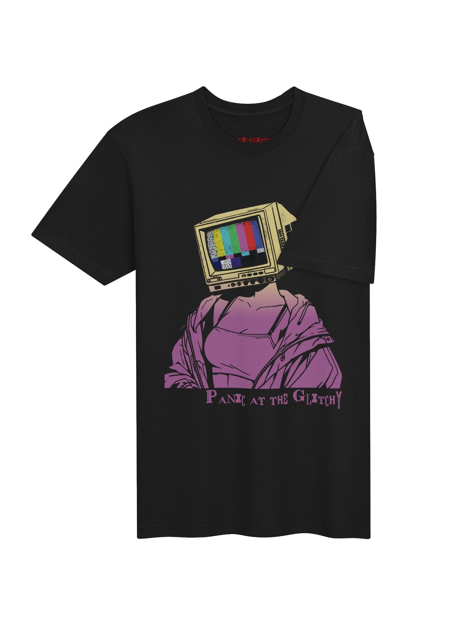 Will Be Televised Panic at the Glitchy Supersoft Tee product image (8)