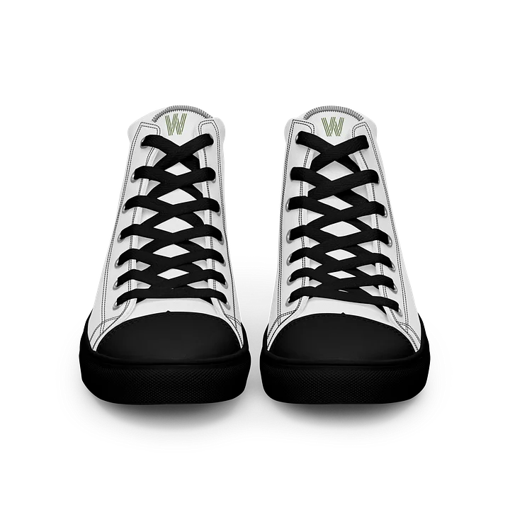 Olive Ribbon 'W' Women's High-Tops product image (1)