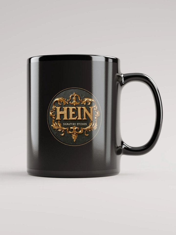 HEIN SIGNATURE STUDIOS BLACK COFFEE MUG product image (1)