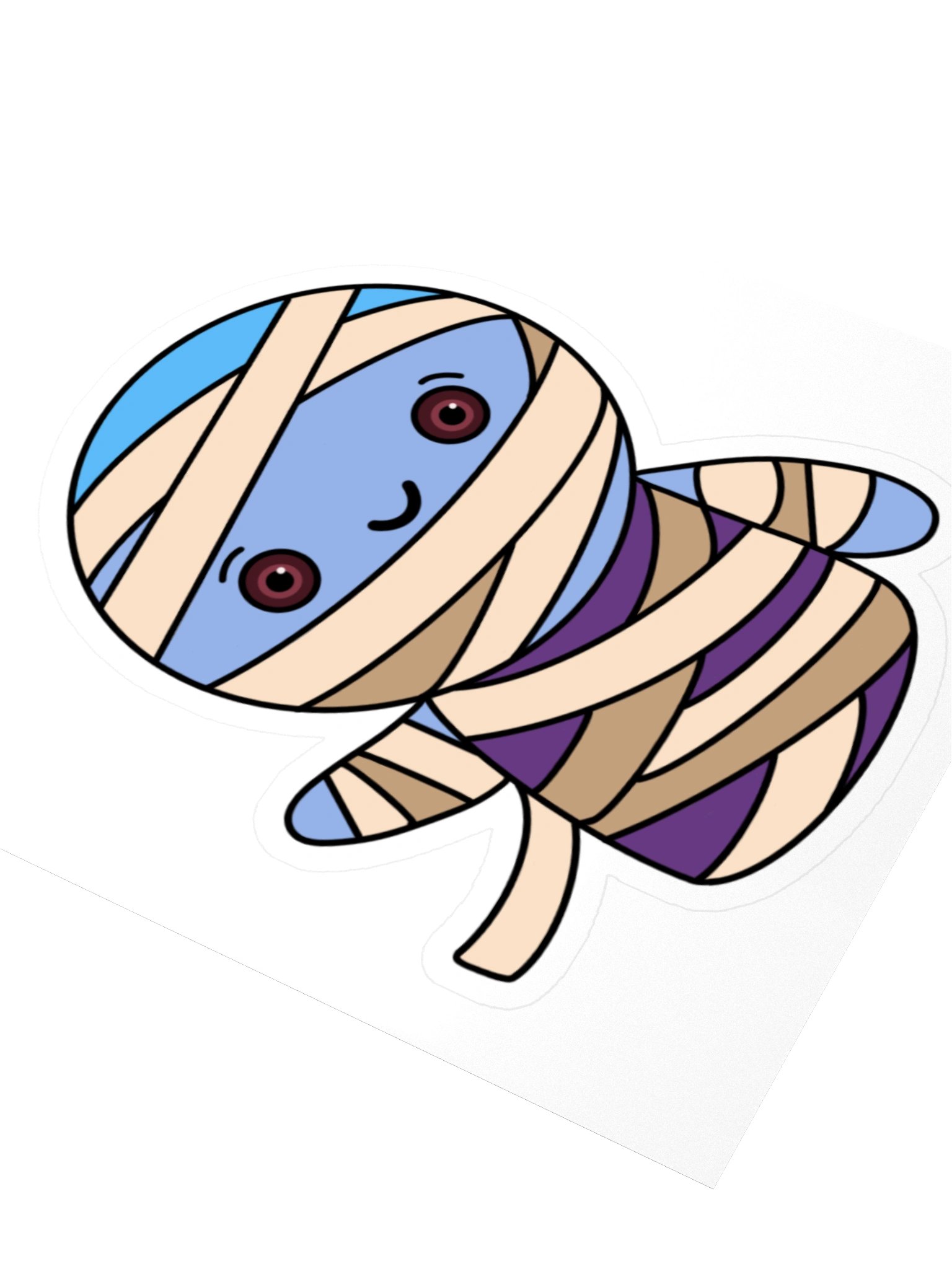 Mummy Squarsh Sticker product image (5)