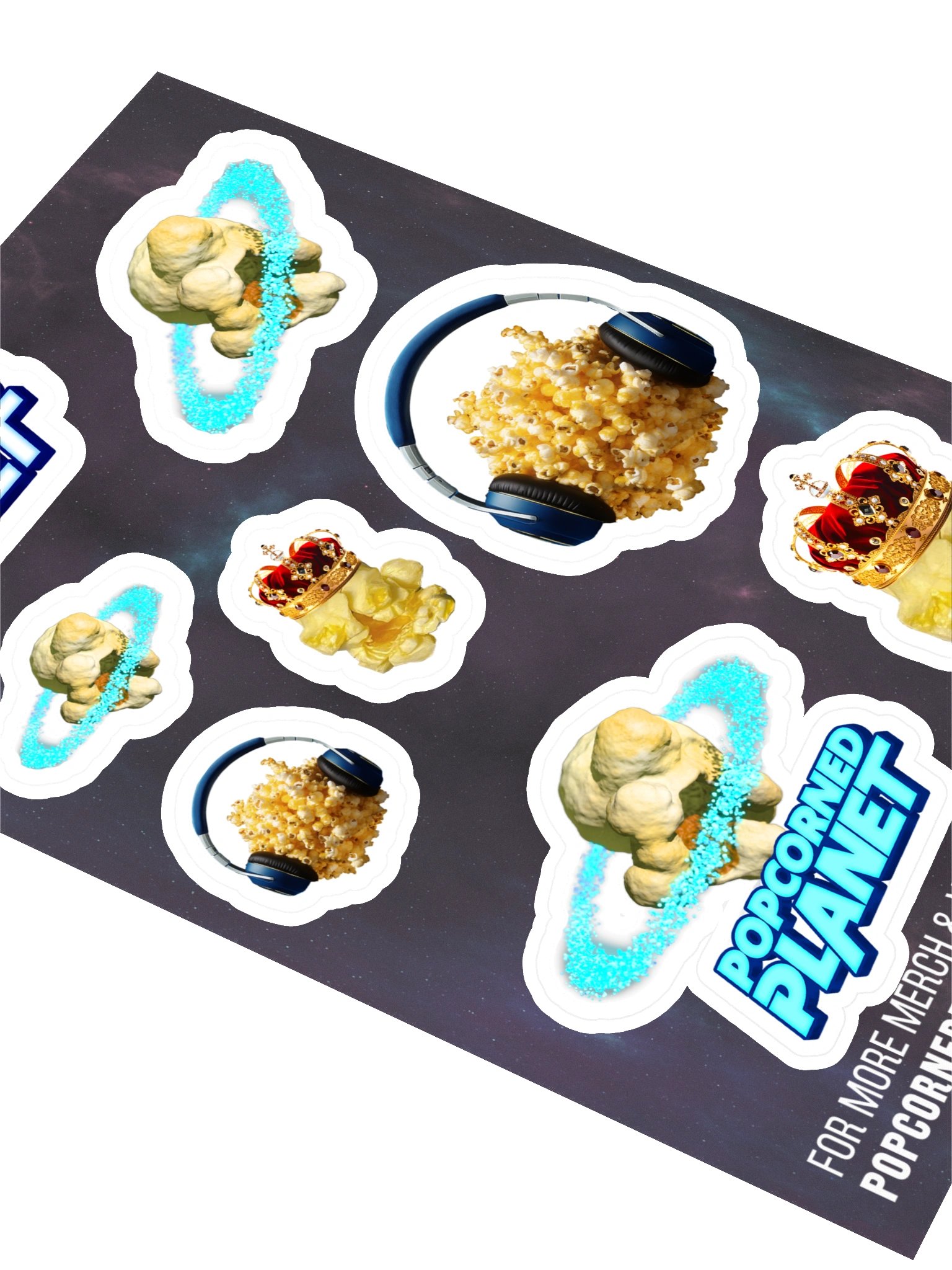 Popcorned Sticker Sheet product image (2)