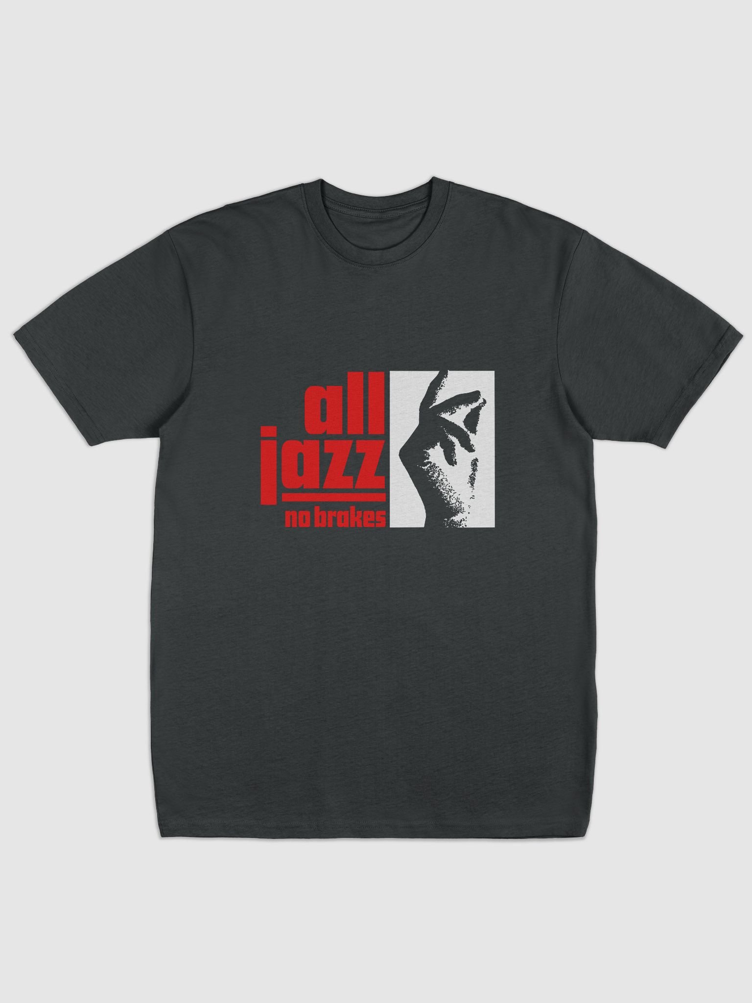 "The Jazzy Tee" (Black) product image (1)