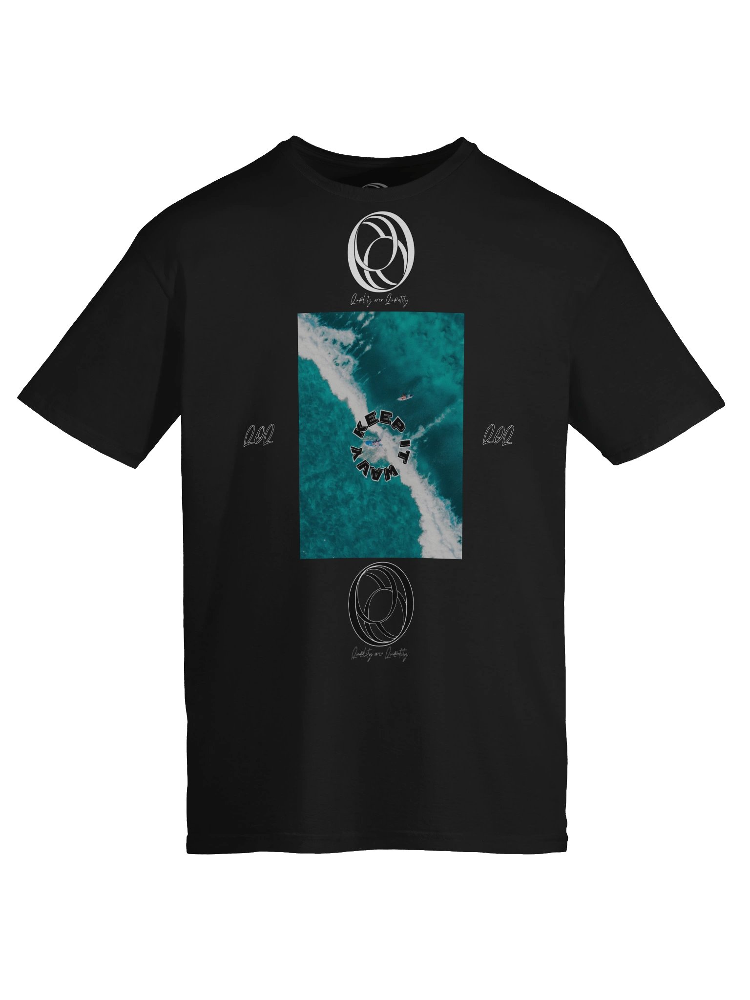 Qu@lity over Qu@ntity Keep It Wavy Tee product image (5)