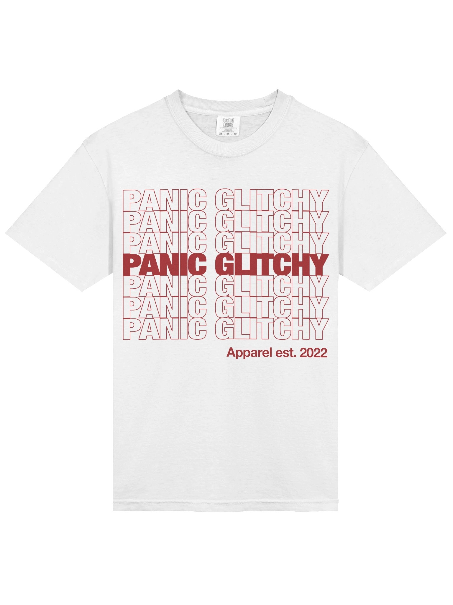 Panic Glitchy Grocery Tee product image (33)
