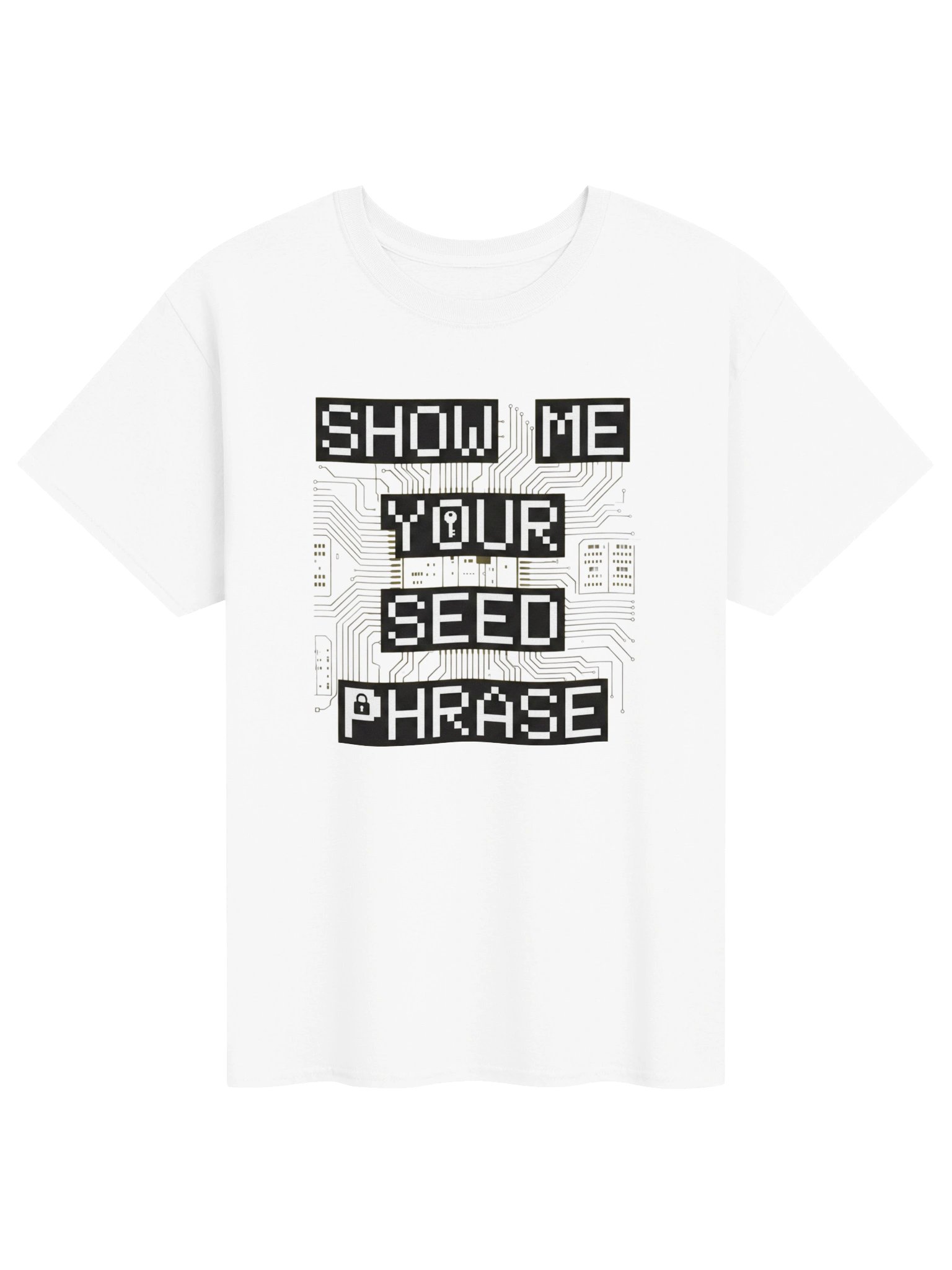 Show Me Your Seed Phrase Tee product image (1)
