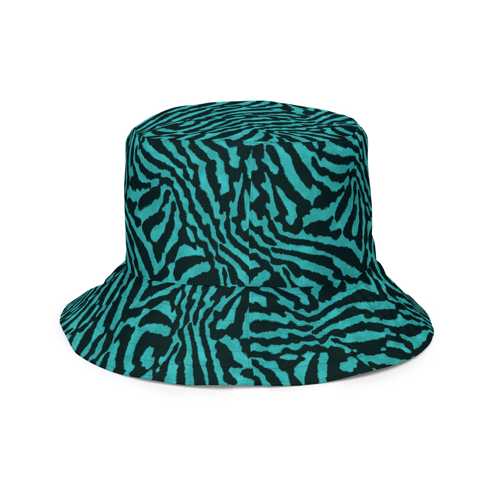 Teal Zebra Hat product image (4)