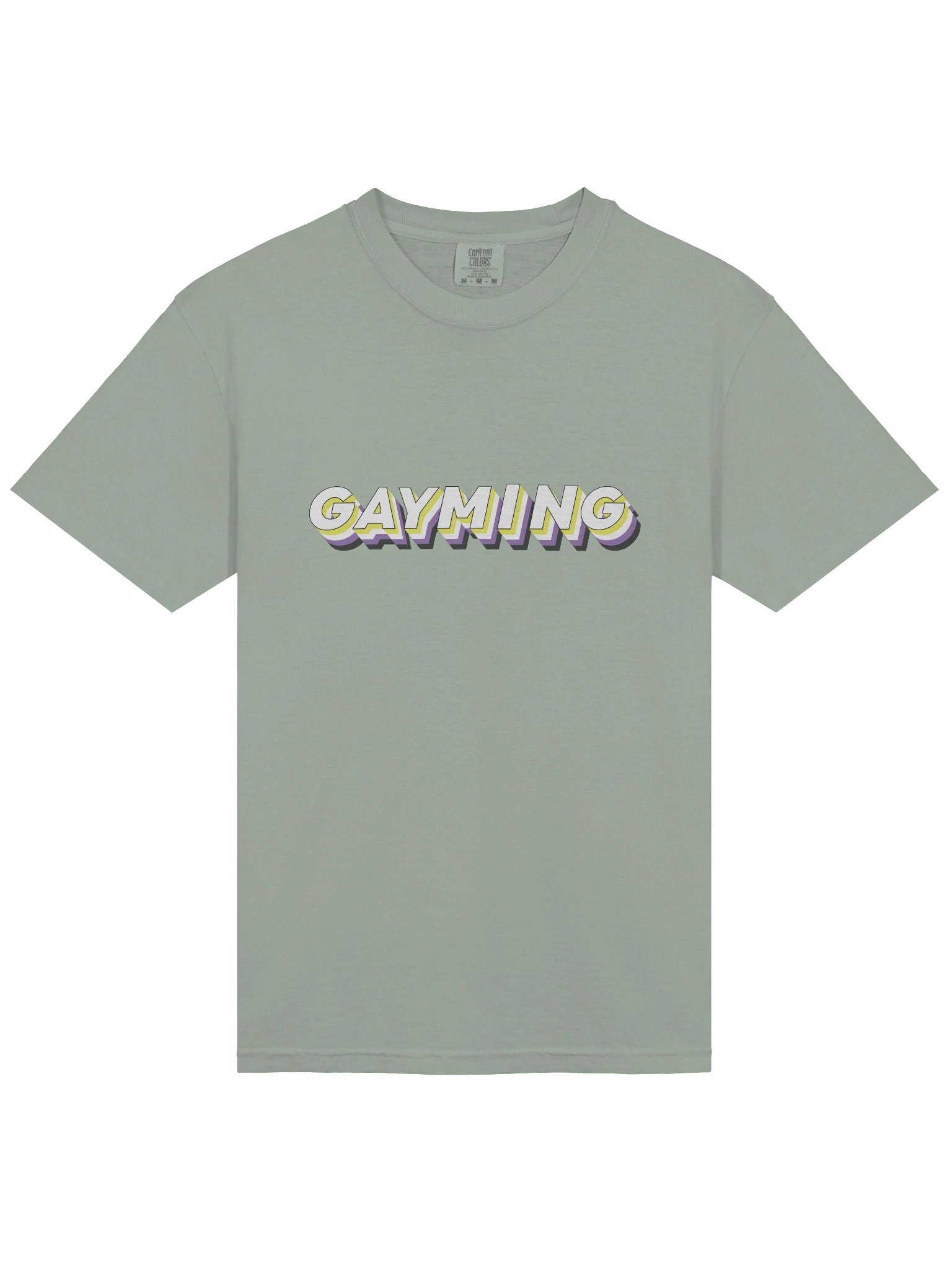 Gayming Nonbinary Pride Tee product image (3)
