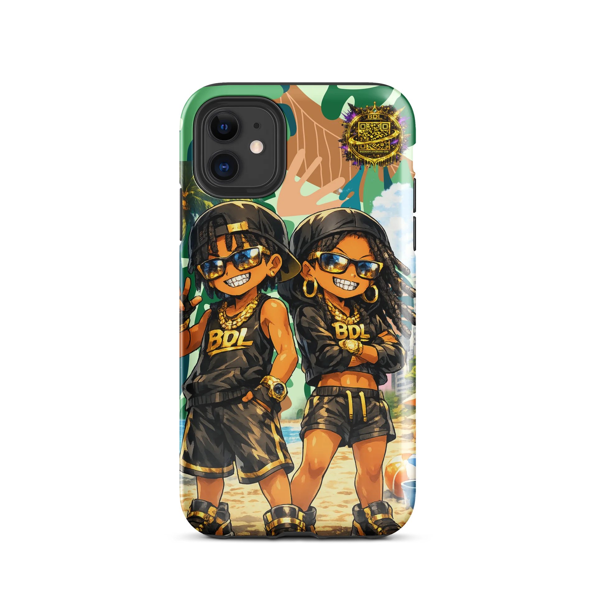Tropical Luxe Duo Tough iPhone Case product image (28)